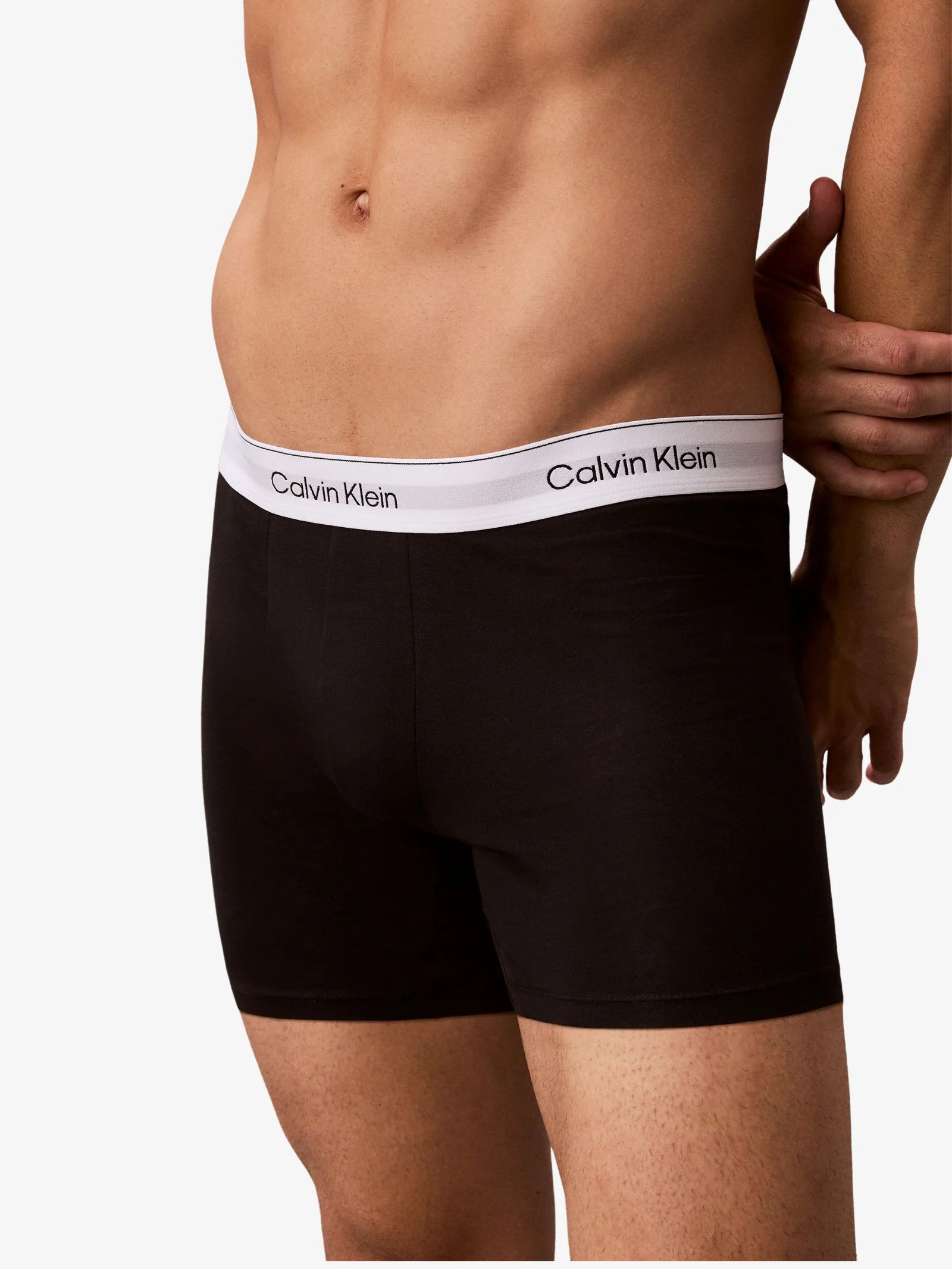 Icon Cotton Stretch Boxer Brief (Black 3-Pack) - Image 5