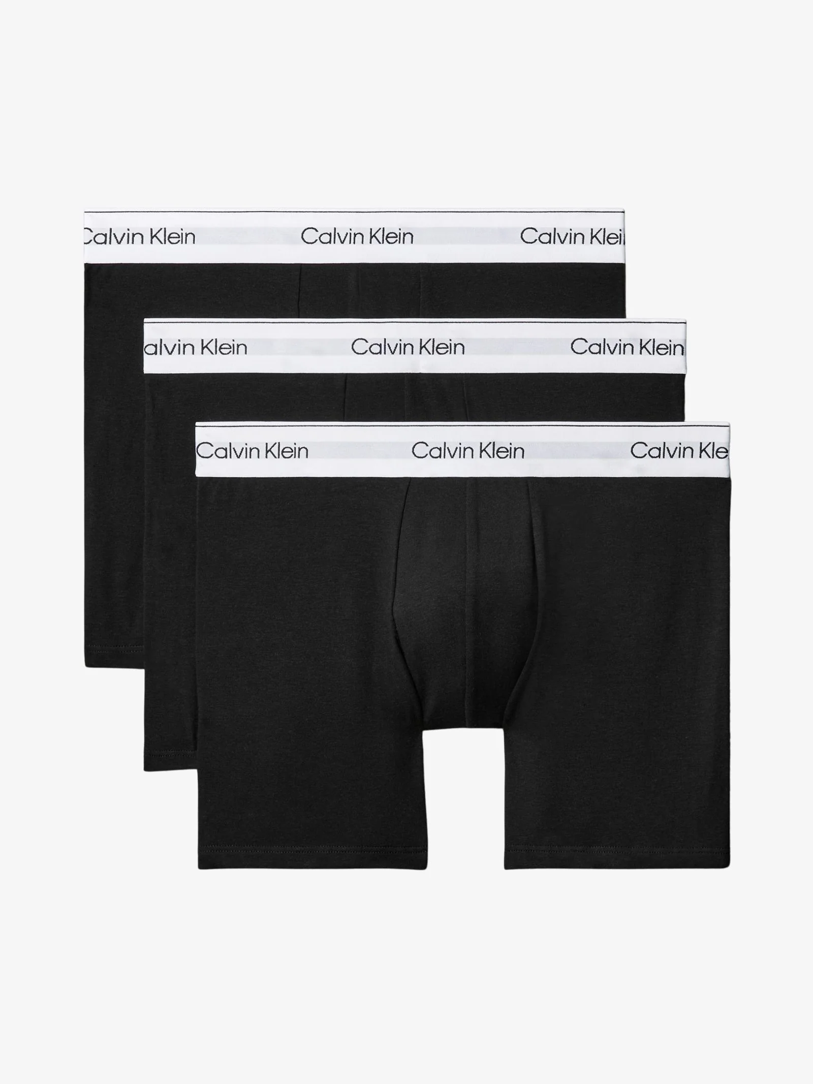 Icon Cotton Stretch Boxer Brief (Black 3-Pack) - Image 6
