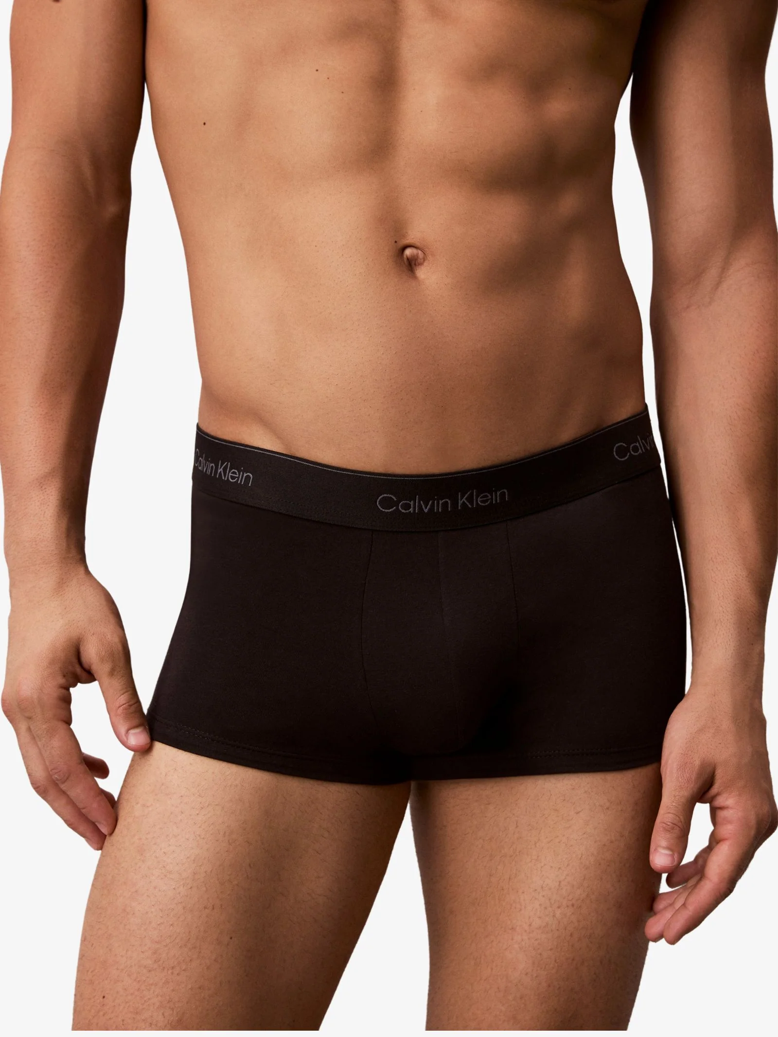Icon Cotton Stretch Low Rise Trunk (Black 3-Pack) - Image 5