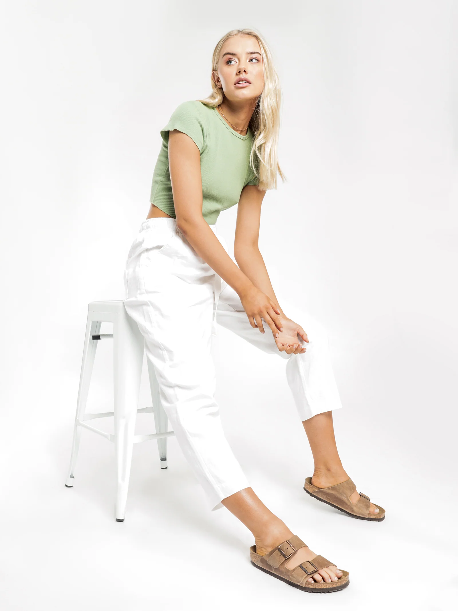Cameron Basic Waffle T-Shirt - Image 3