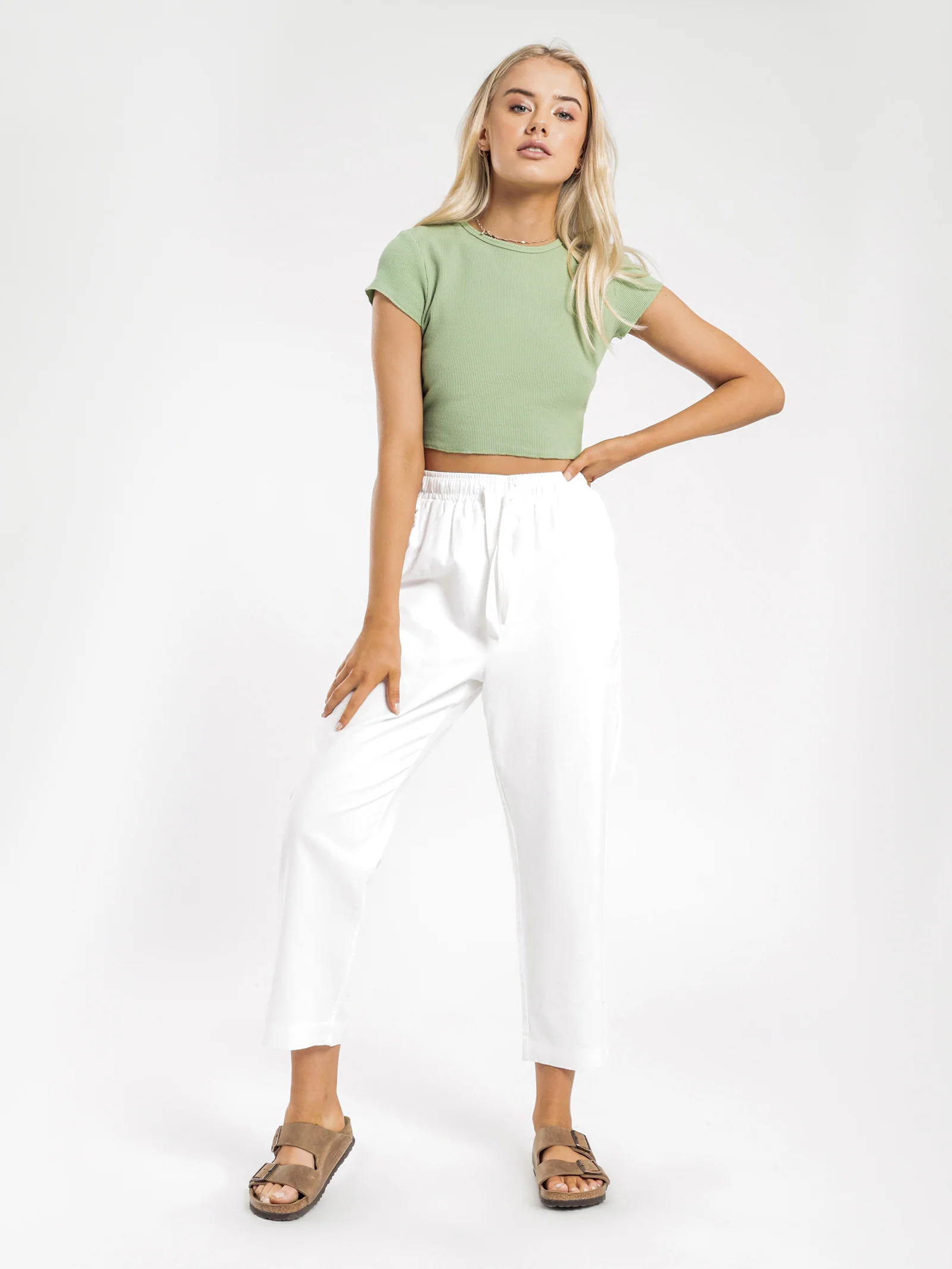 Cameron Basic Waffle T-Shirt - Image 4