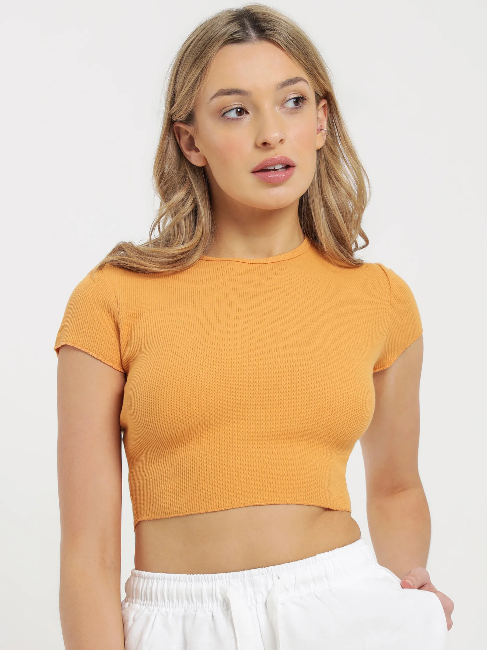 Cameron Waffle T-Shirt - Image 3