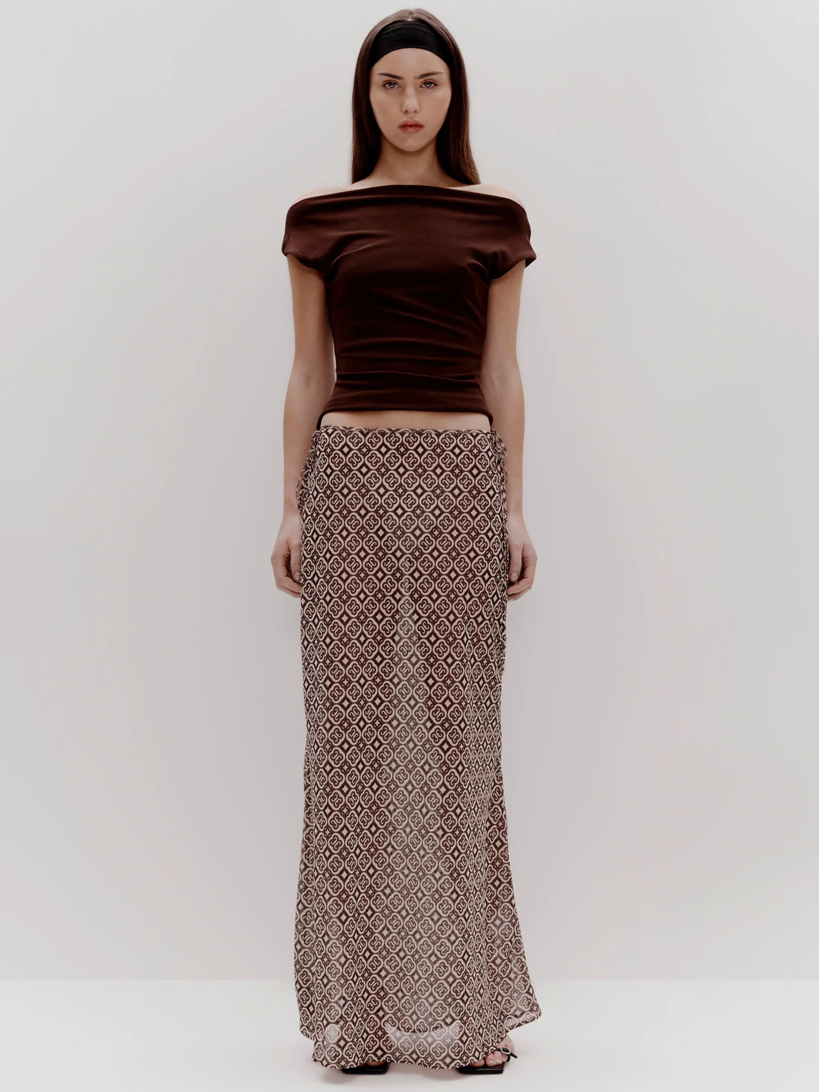 Camilla Cowl Neck Top - Image 3