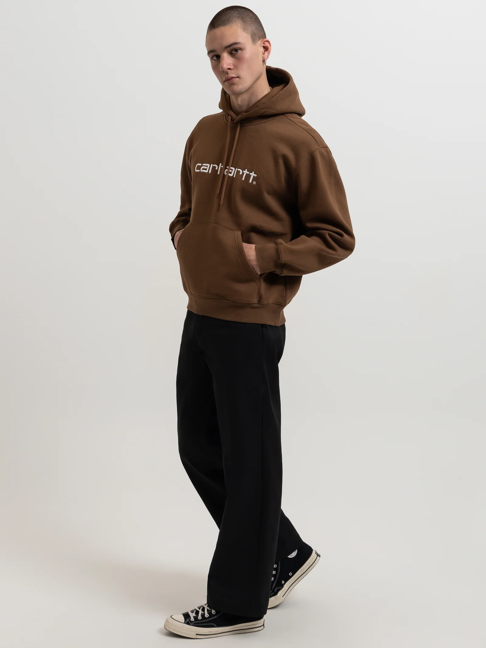 Hooded Carhartt Sweatshirt - Image 4