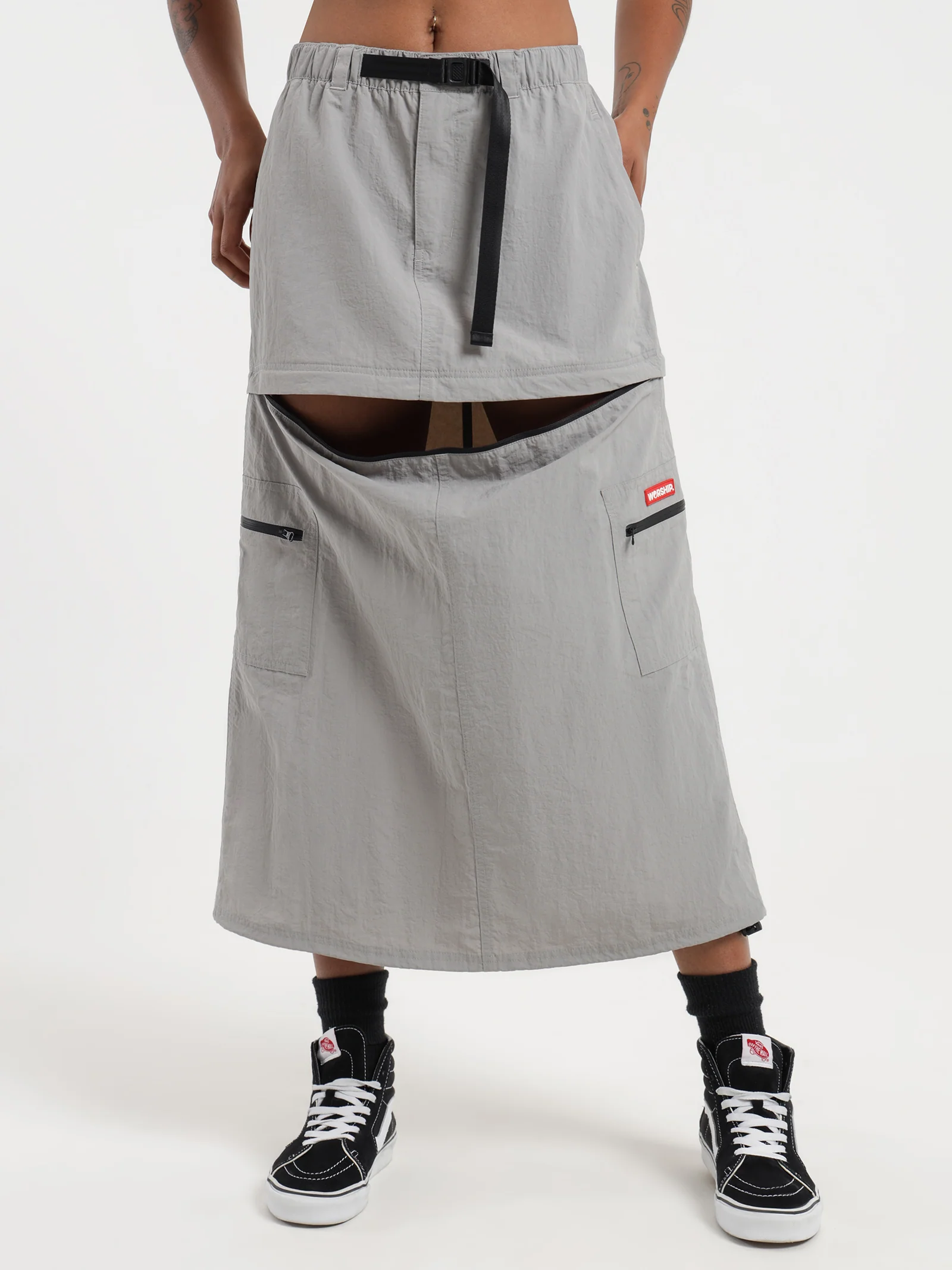 Cargo Zip Off Skirt - Image 3