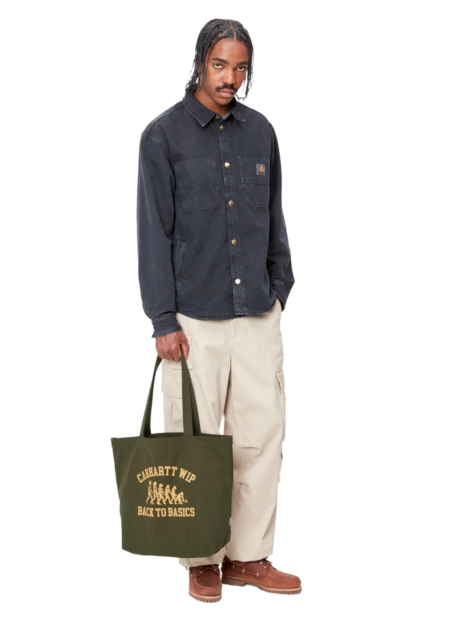 Canvas Graphic Tote Basics Print - Image 3