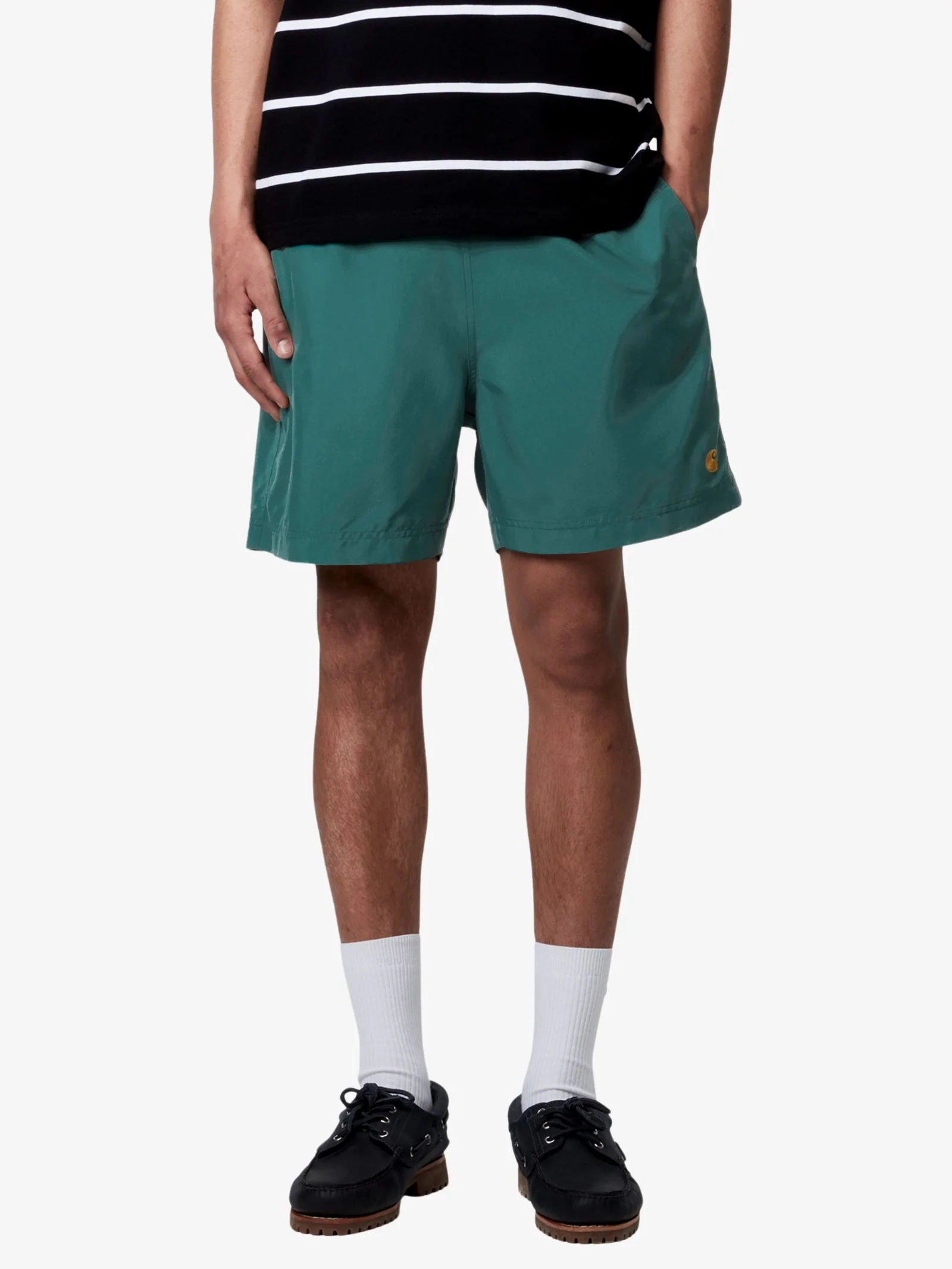 Chase Swim Shorts - Rainforest/Gold - Image 2