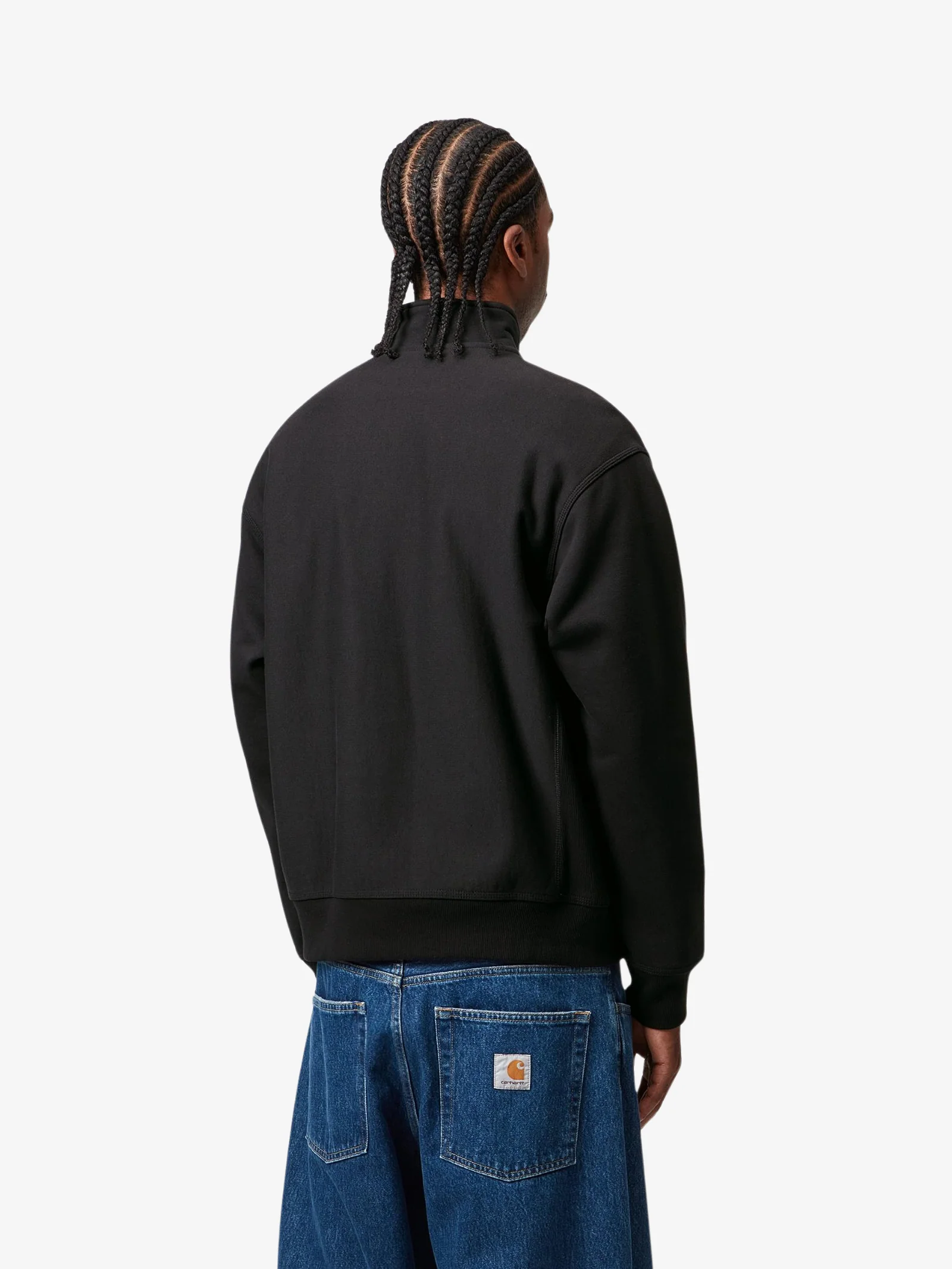 Half Zip American Script Sweat - Image 3