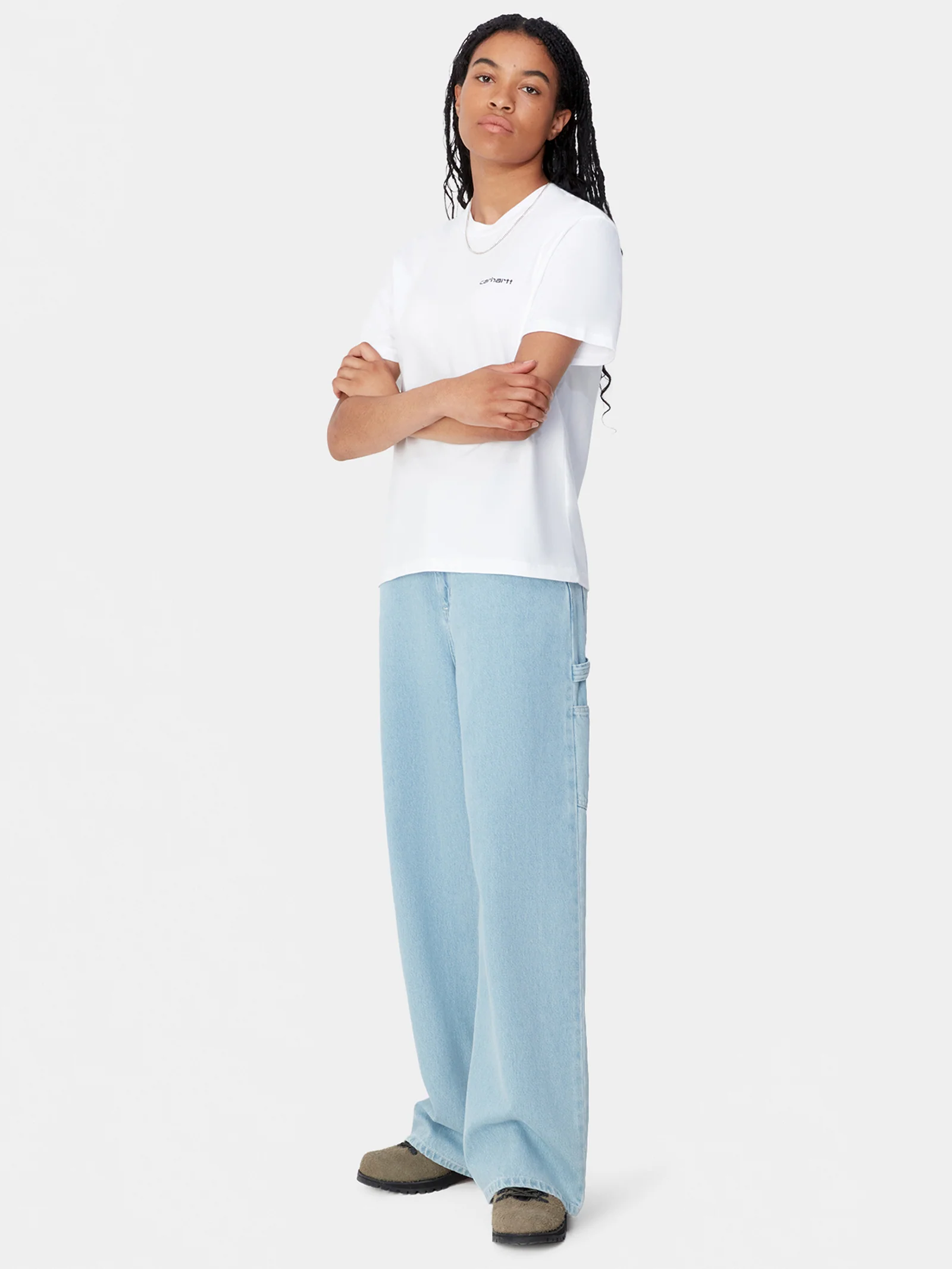 Script Embroidery T-Shirt - Image 3