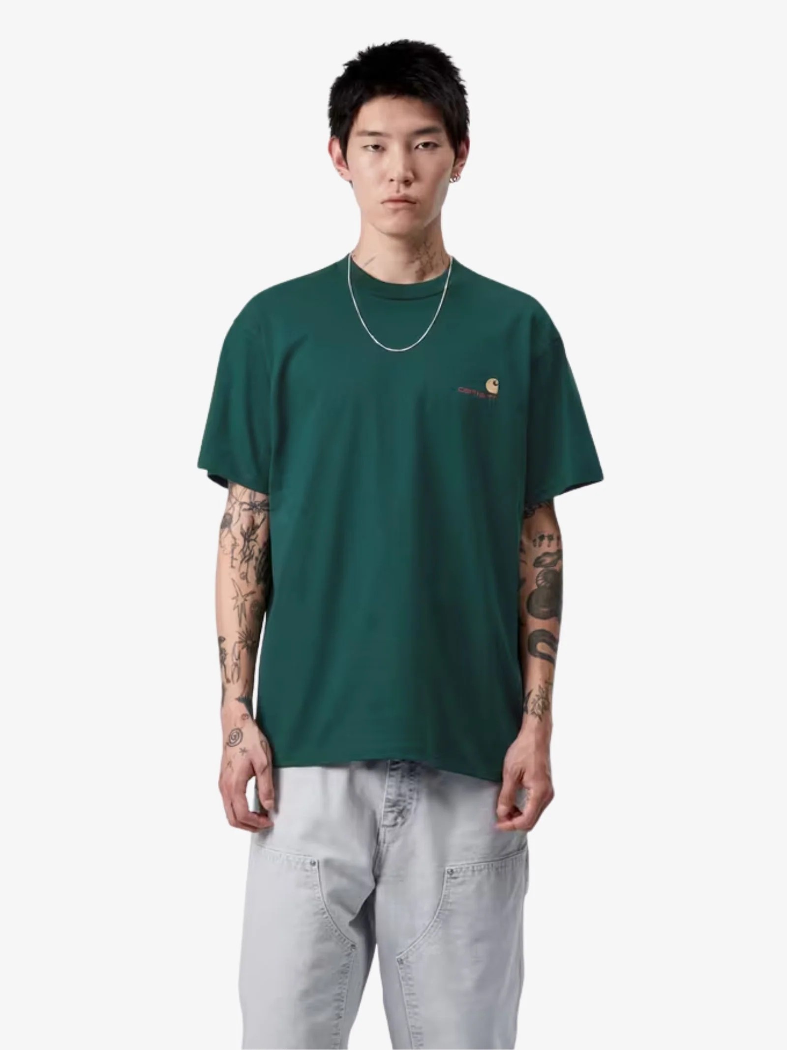 Short Sleeve American Script T-Shirt - Image 2