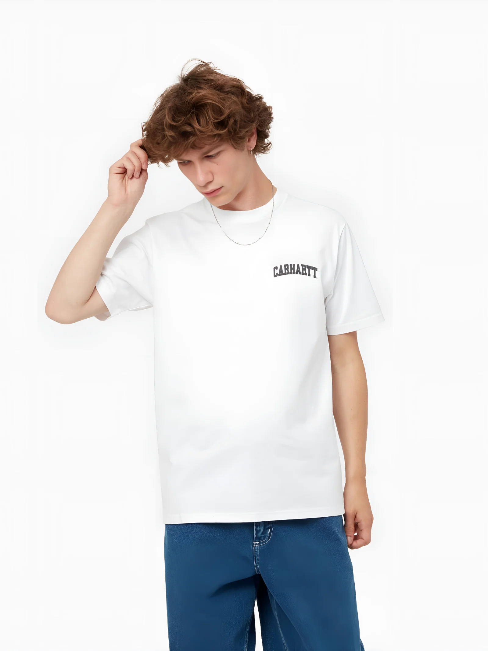 S/S University Script T-Shirt