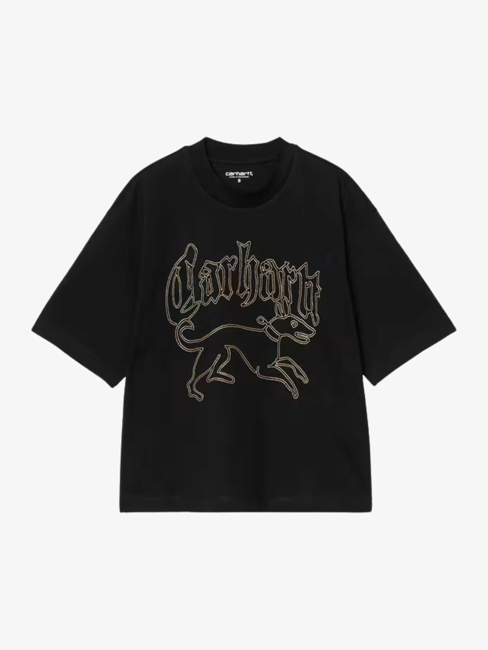 Women’s Short Sleeve Hackwork T-Shirt - Image 3