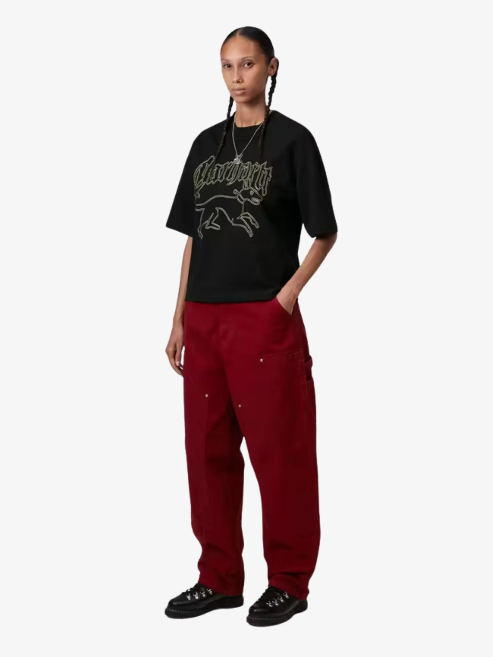 Women’s Short Sleeve Hackwork T-Shirt - Image 4