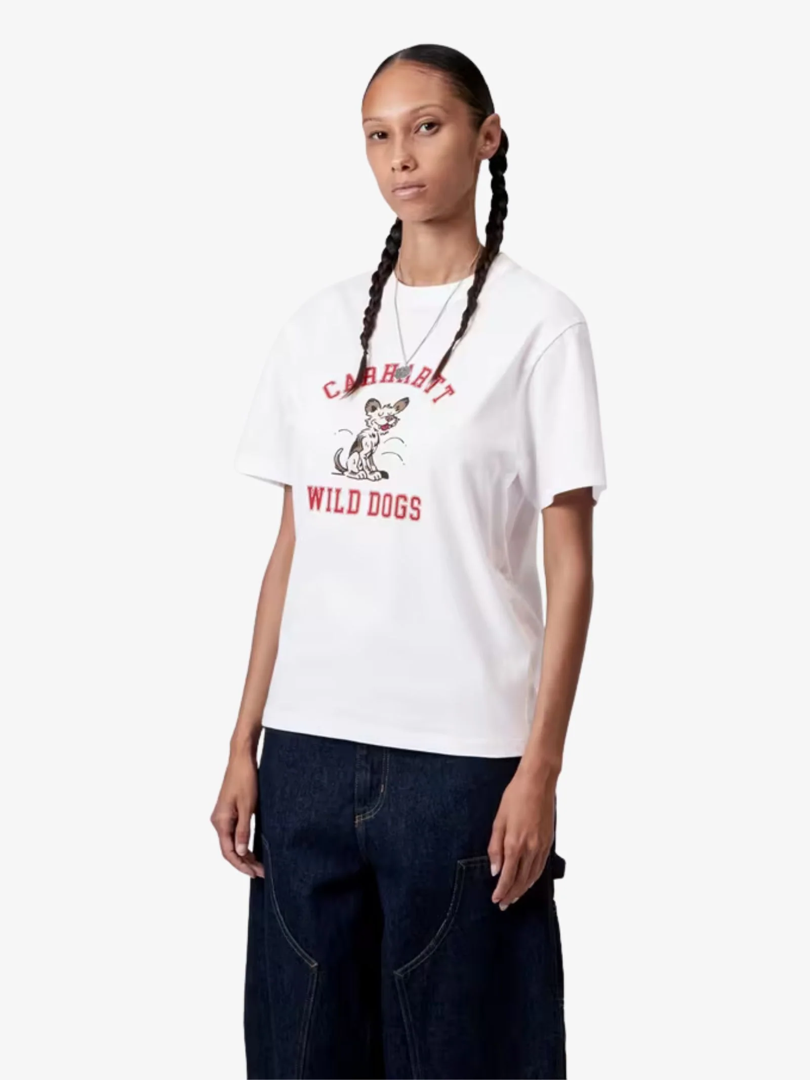 Women's Short Sleeve Wild Dog T-Shirt - Image 2