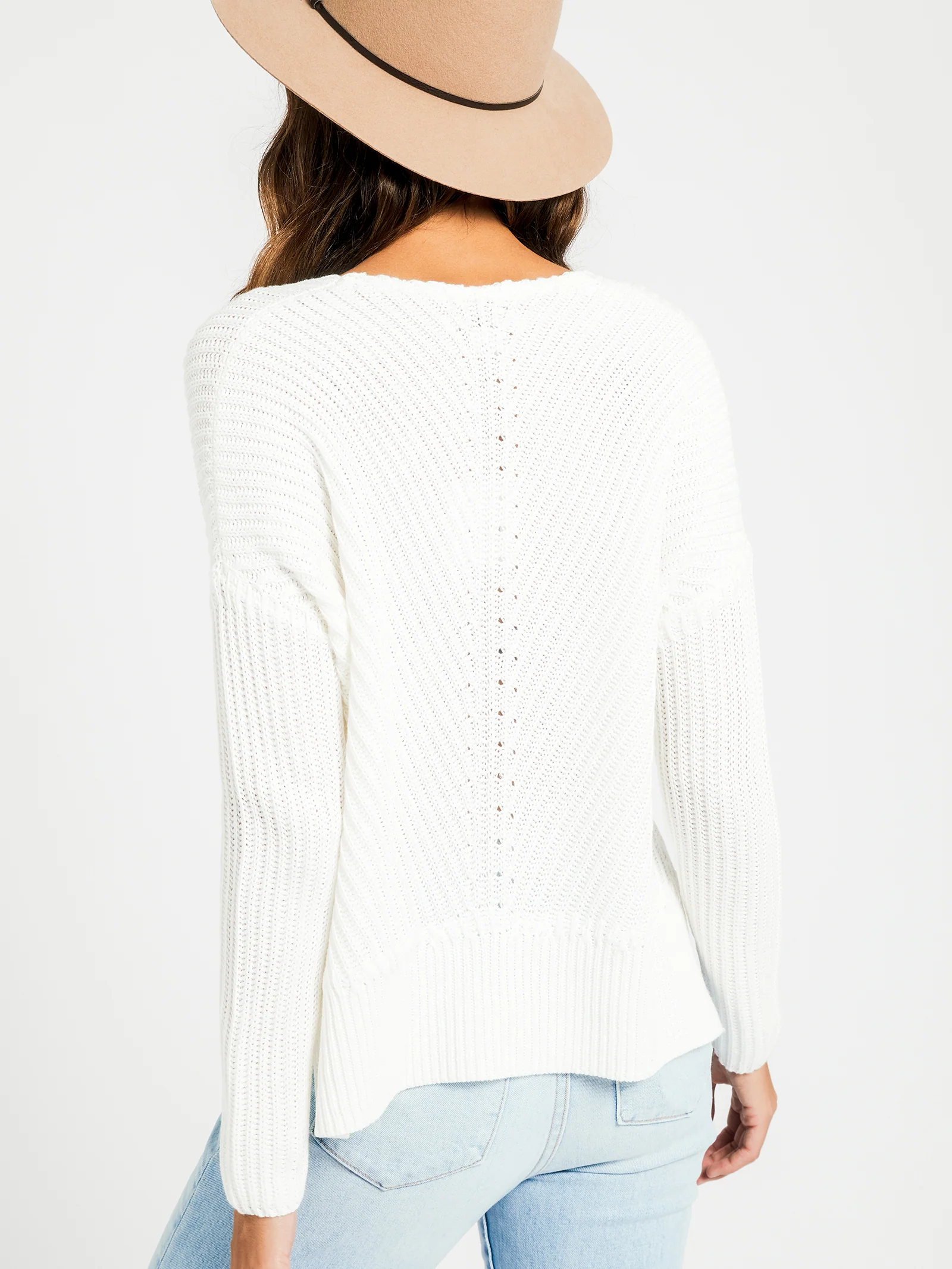 Carmen V Neck Jumper - Image 2