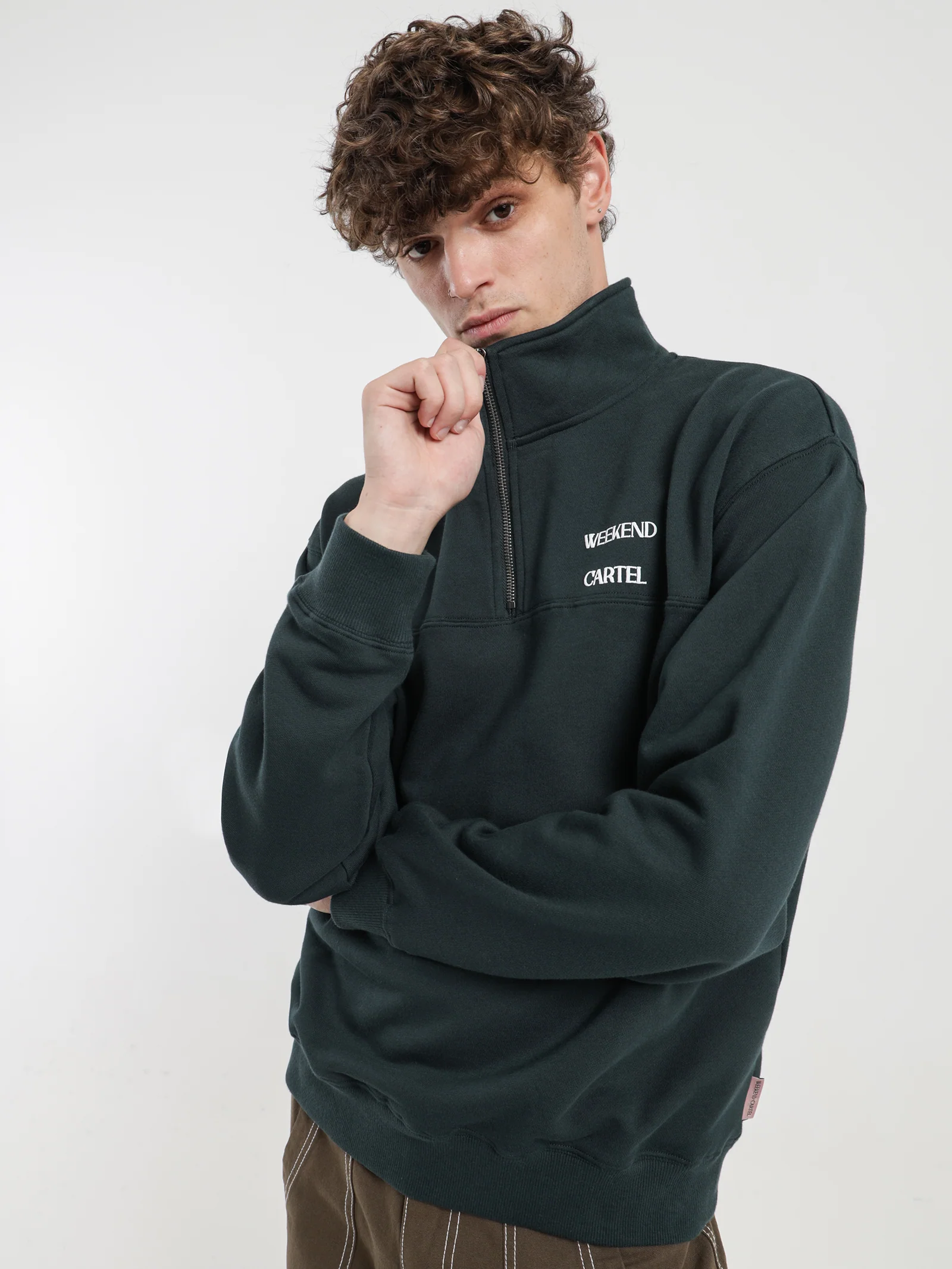 Cartel Logo Zip Sweater - Image 2