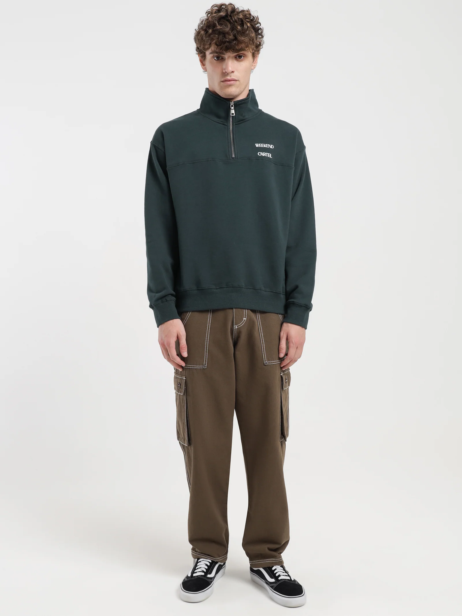 Cartel Logo Zip Sweater - Image 3