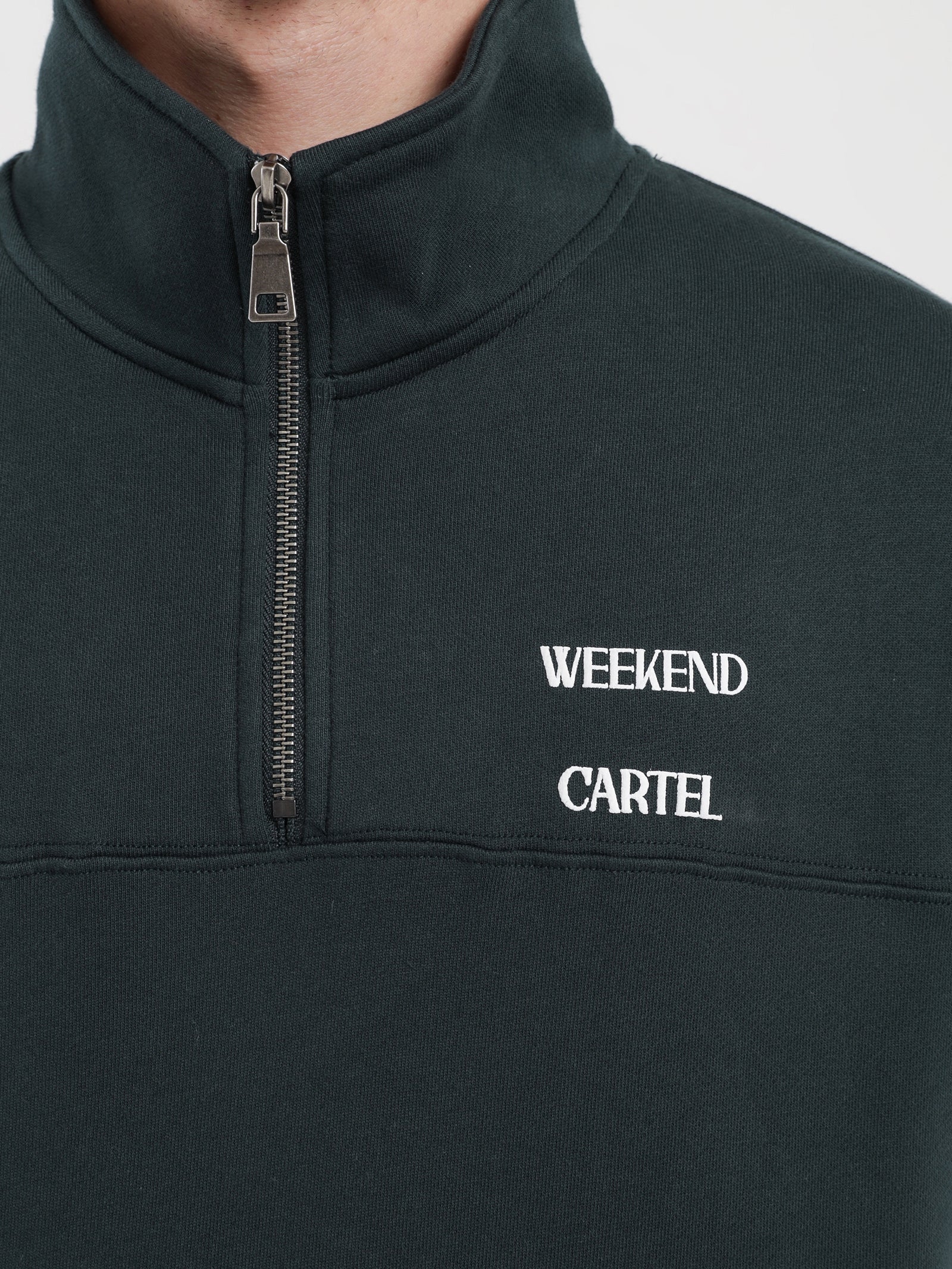 Cartel Logo Zip Sweater - Image 4