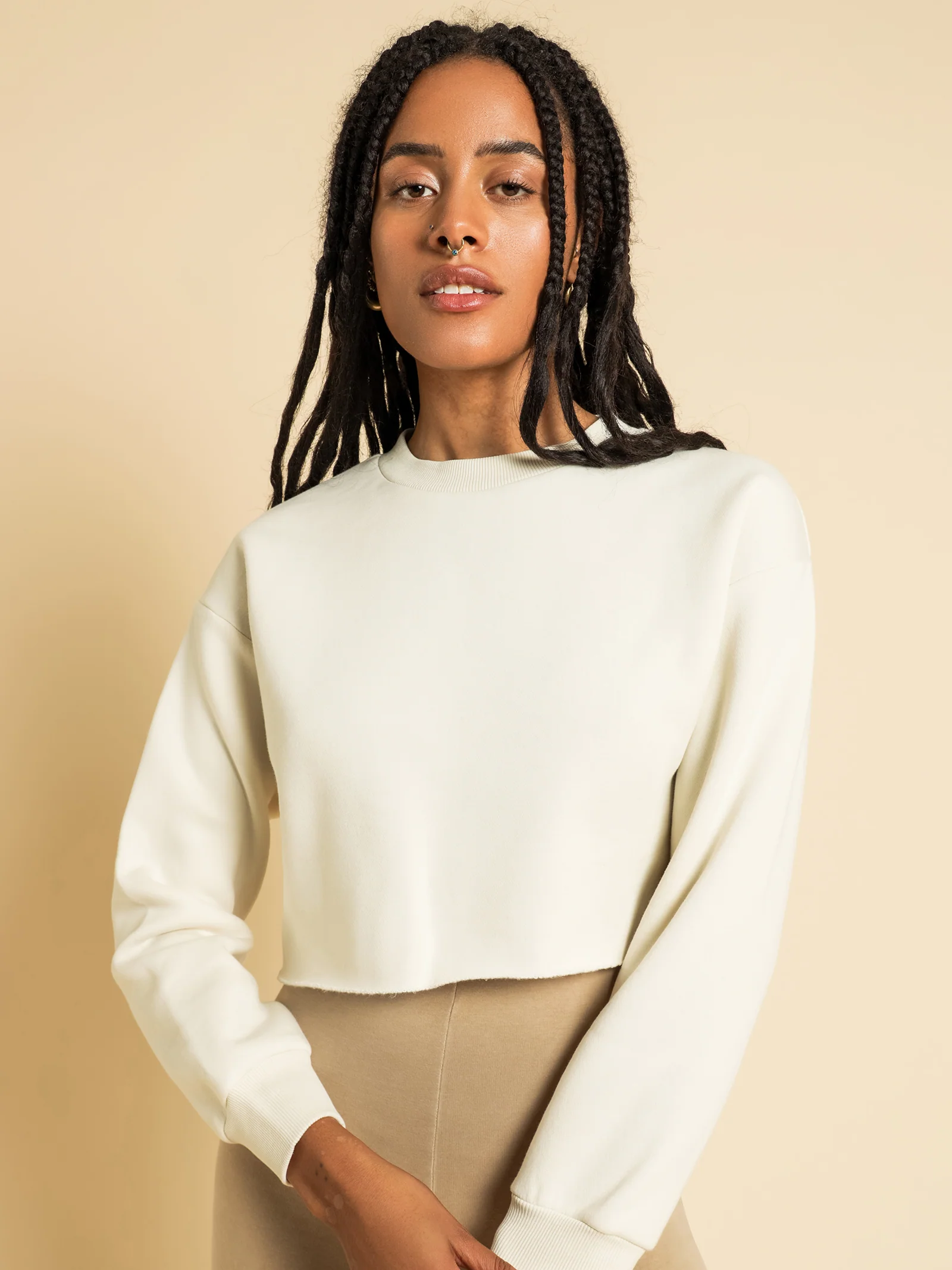 Carter Classic Crop Sweater - Image 3