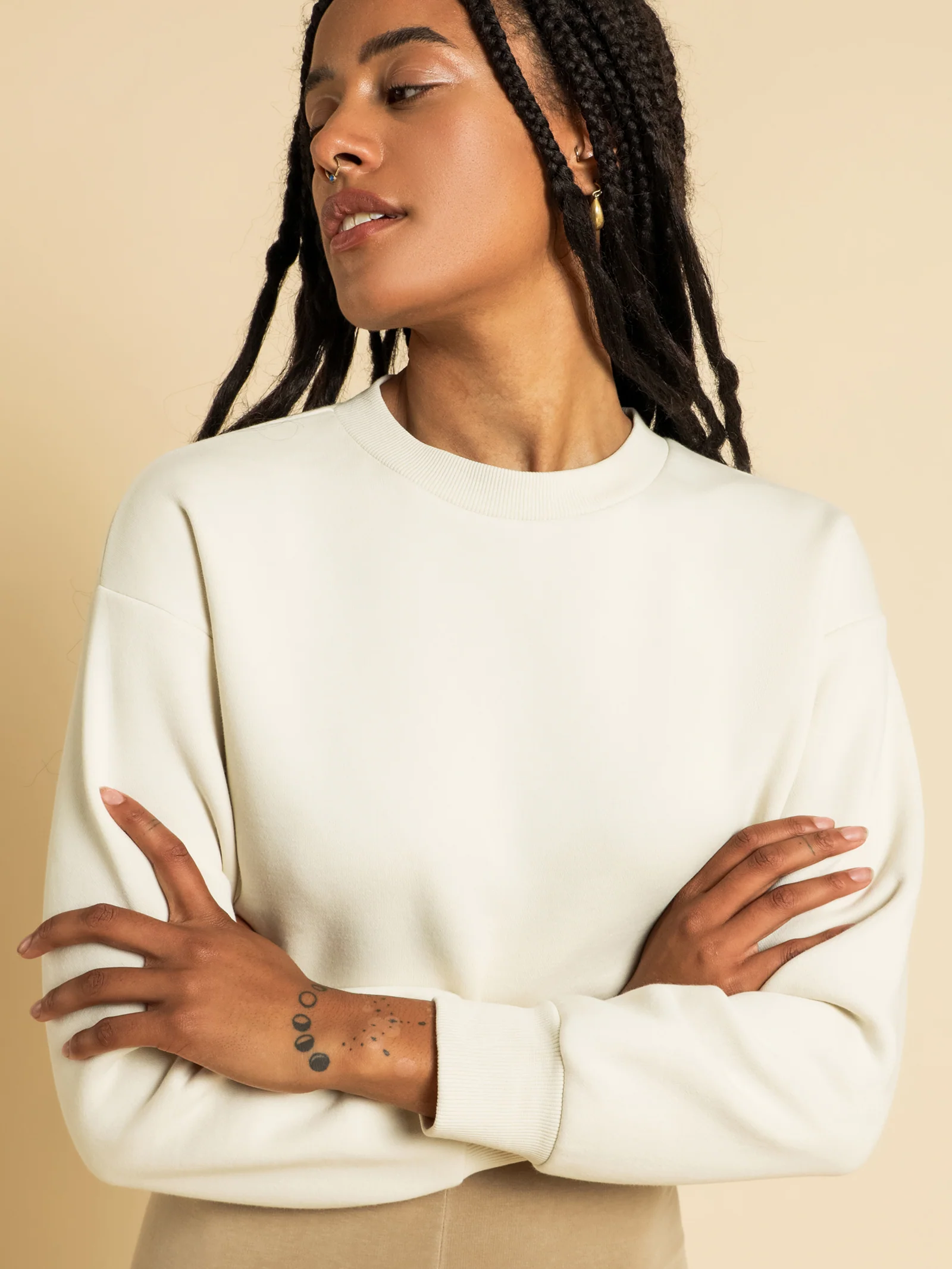 Carter Classic Crop Sweater - Image 5