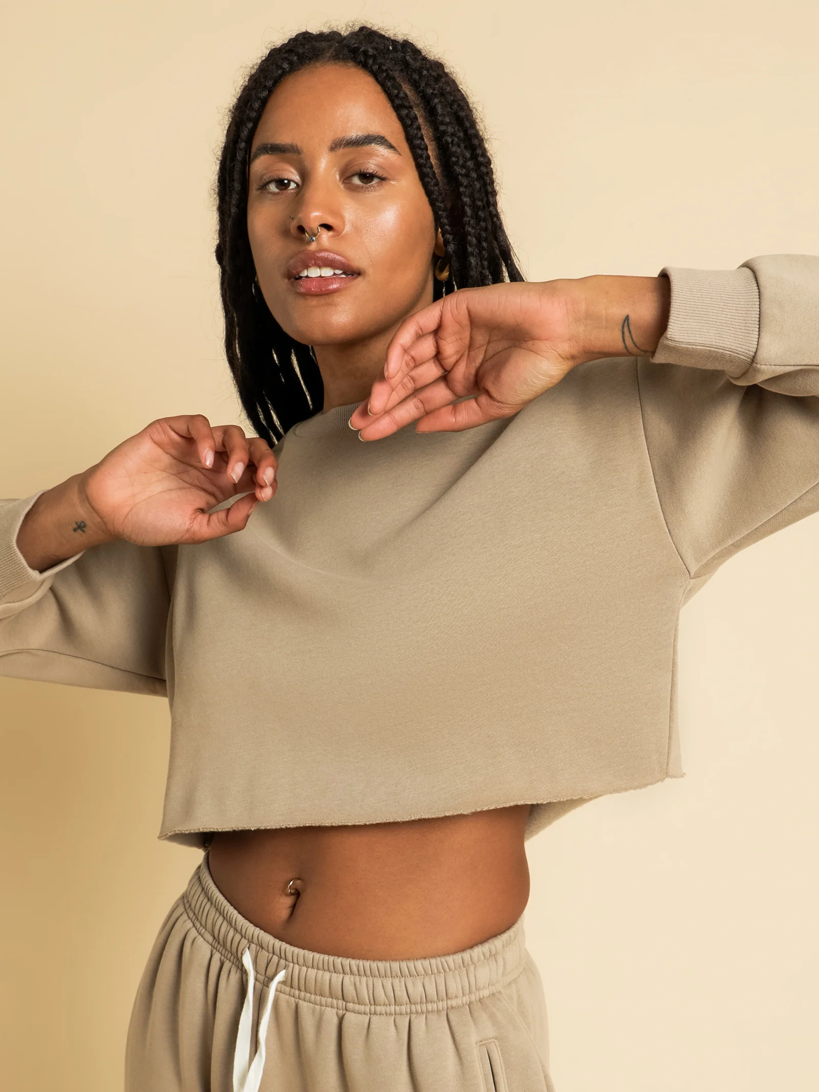 Carter Classic Crop Sweater - Image 2