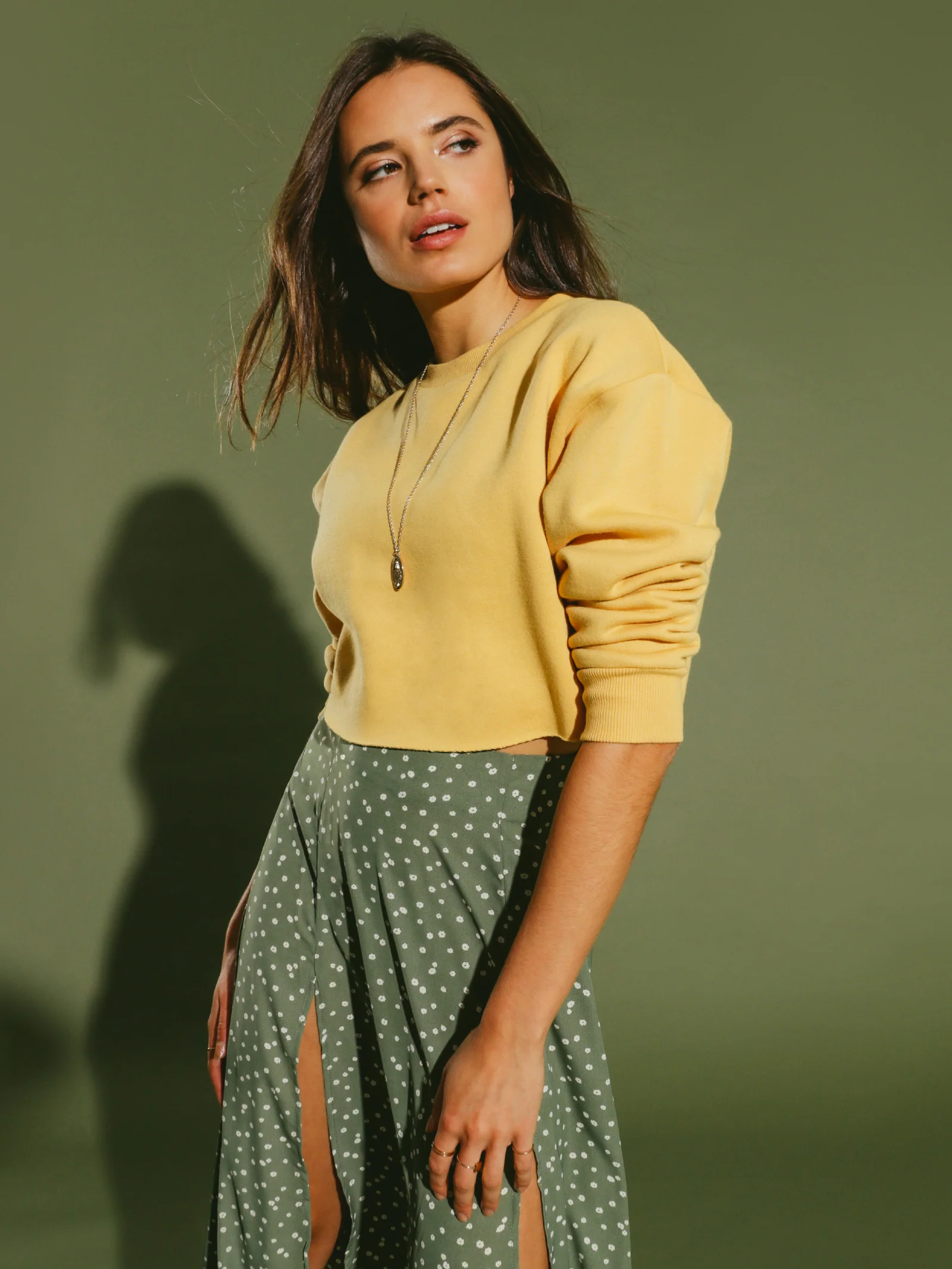 Carter Crop Sweat