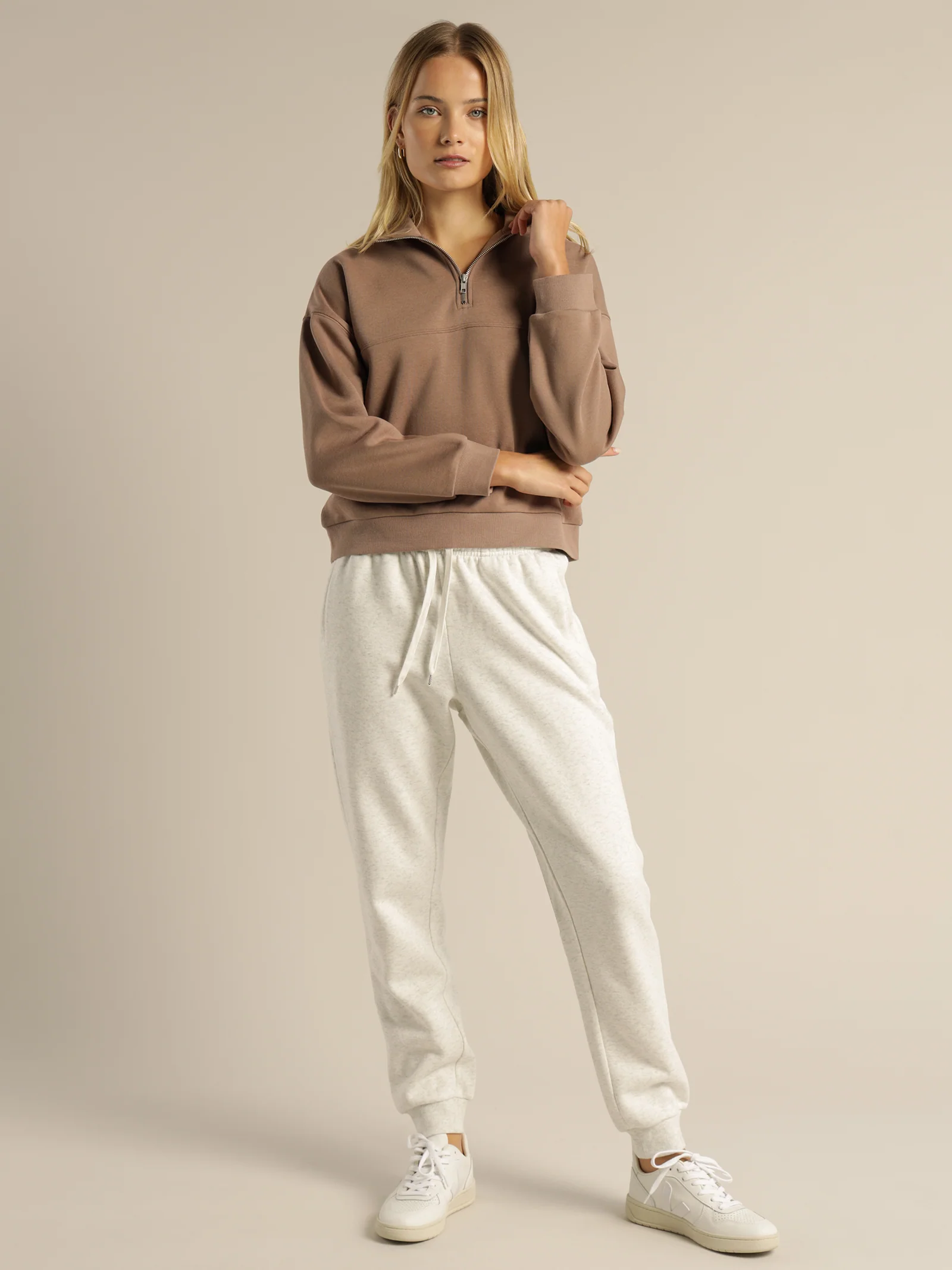 Carter Zip Front Sweat - Image 3