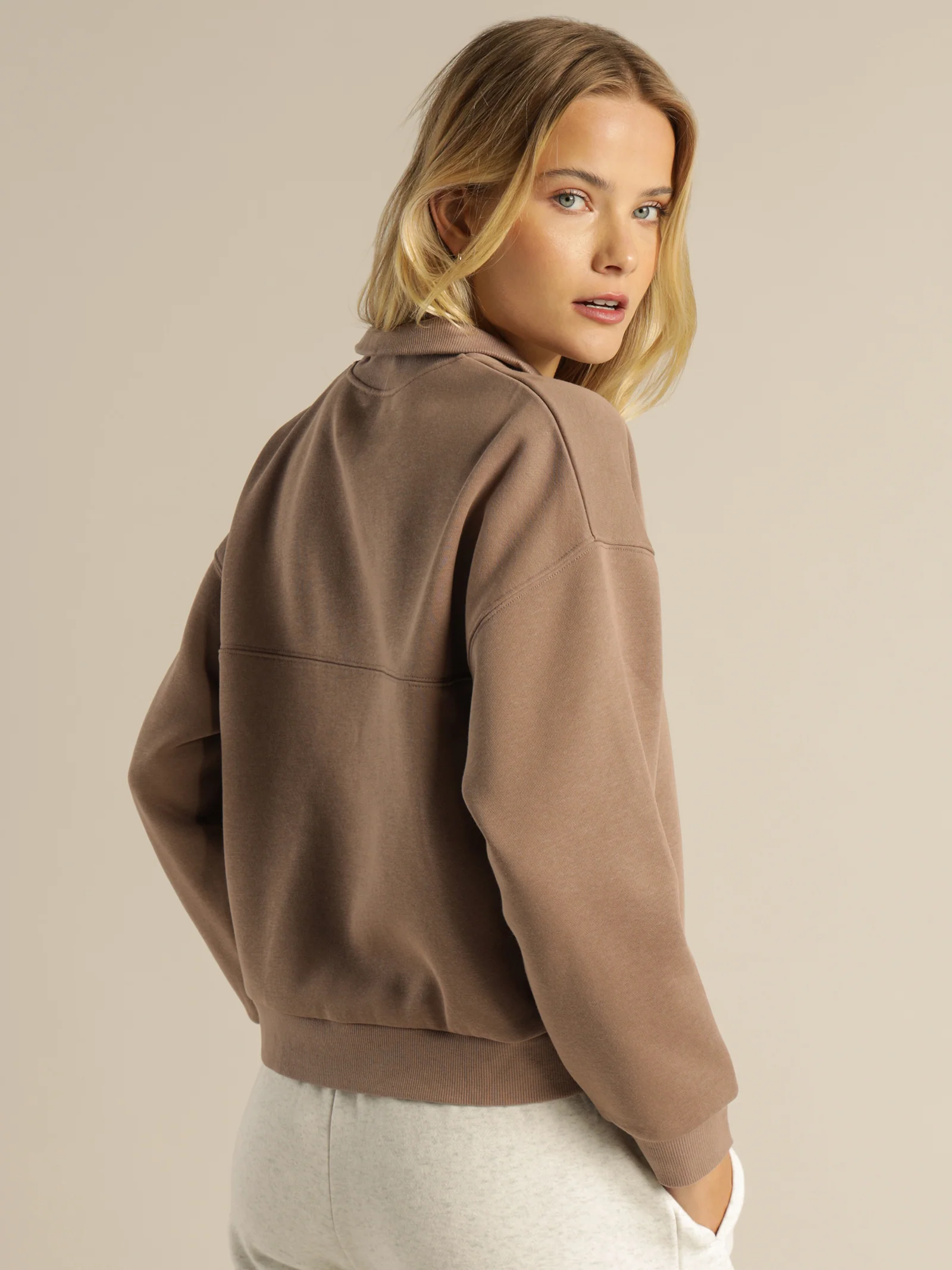 Carter Zip Front Sweat - Image 6