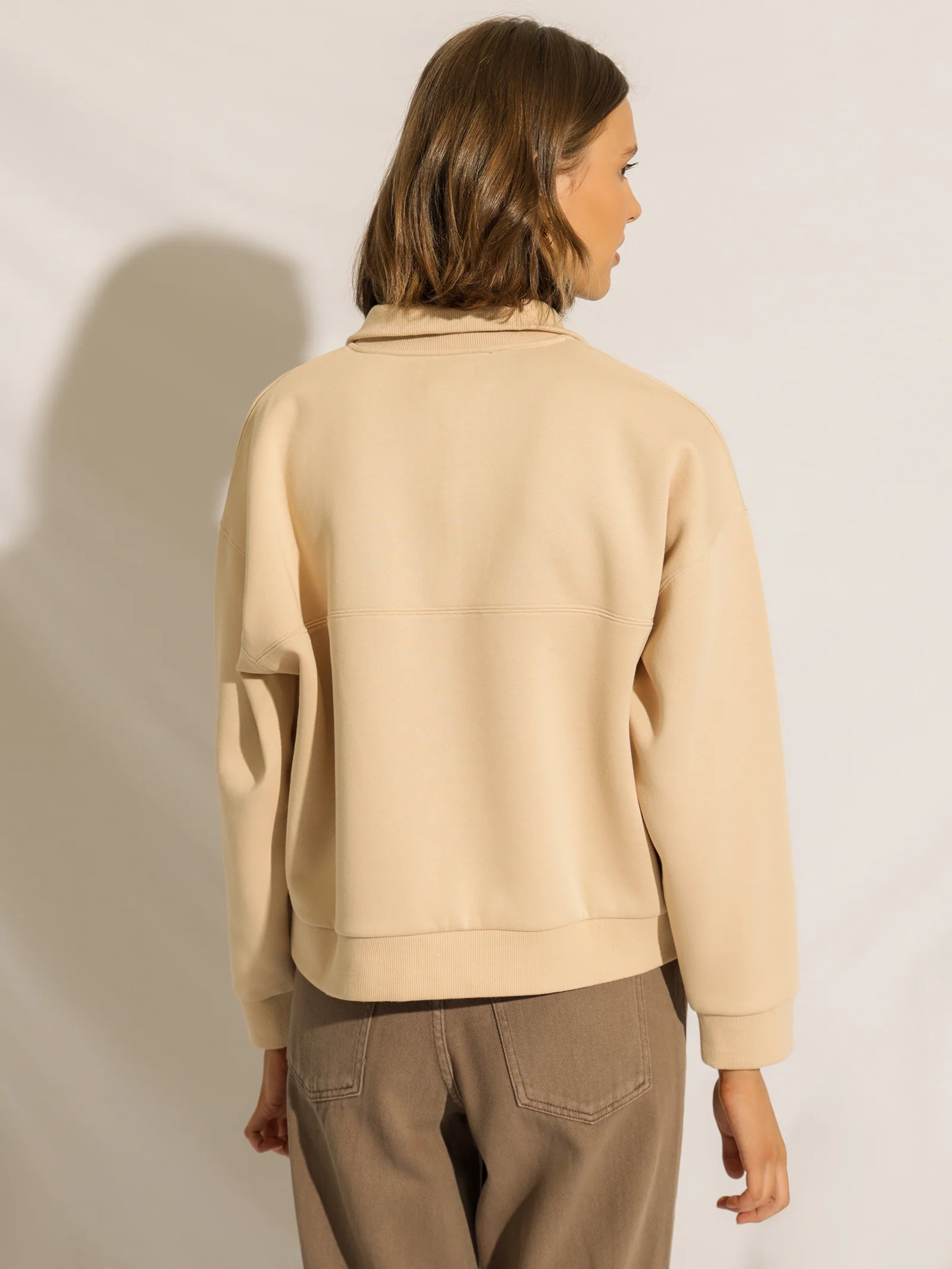 Carter Zip Front Sweat - Image 6