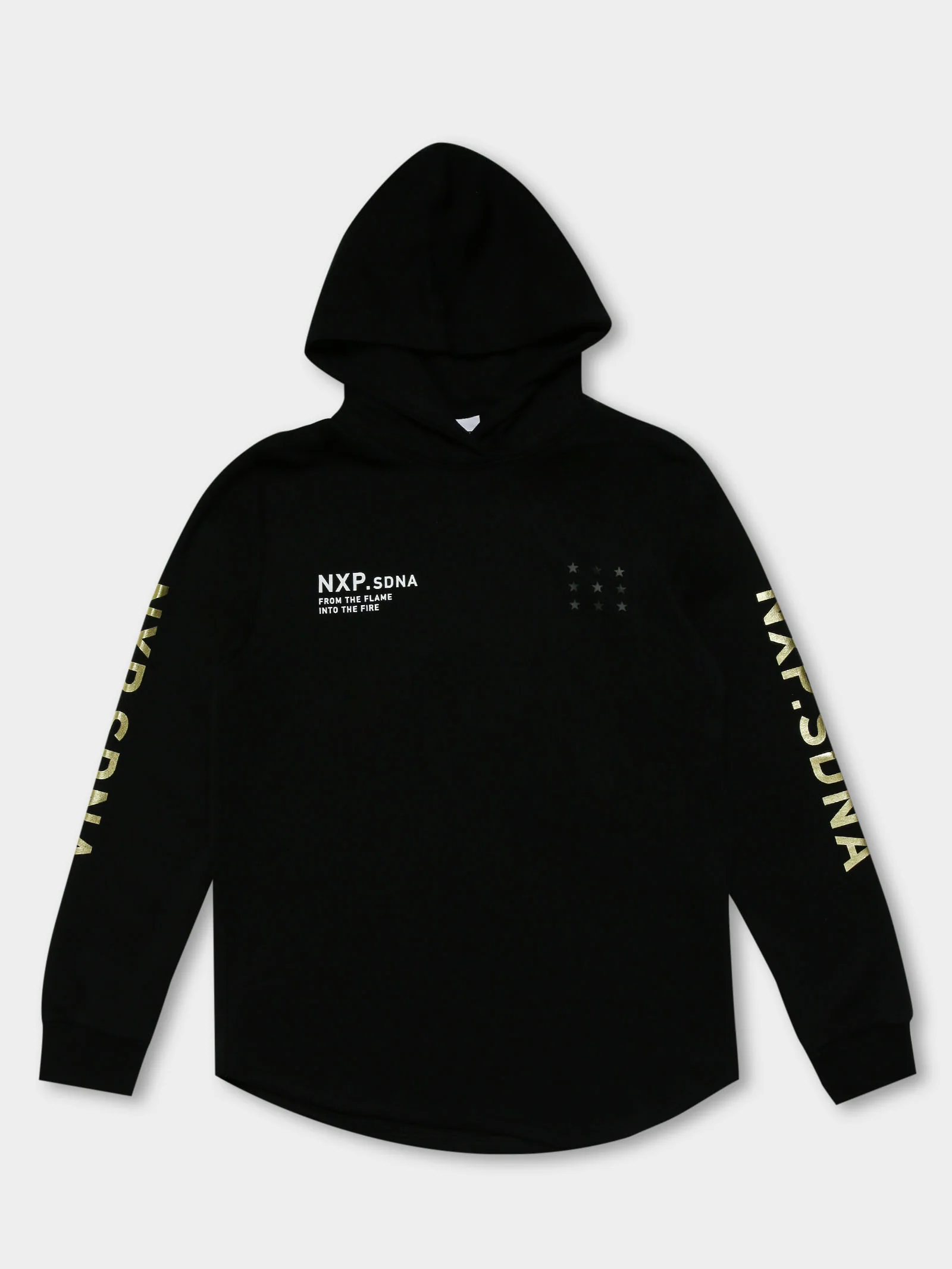 Catastrophy Hooded Dual Curved Sweater - Image 7