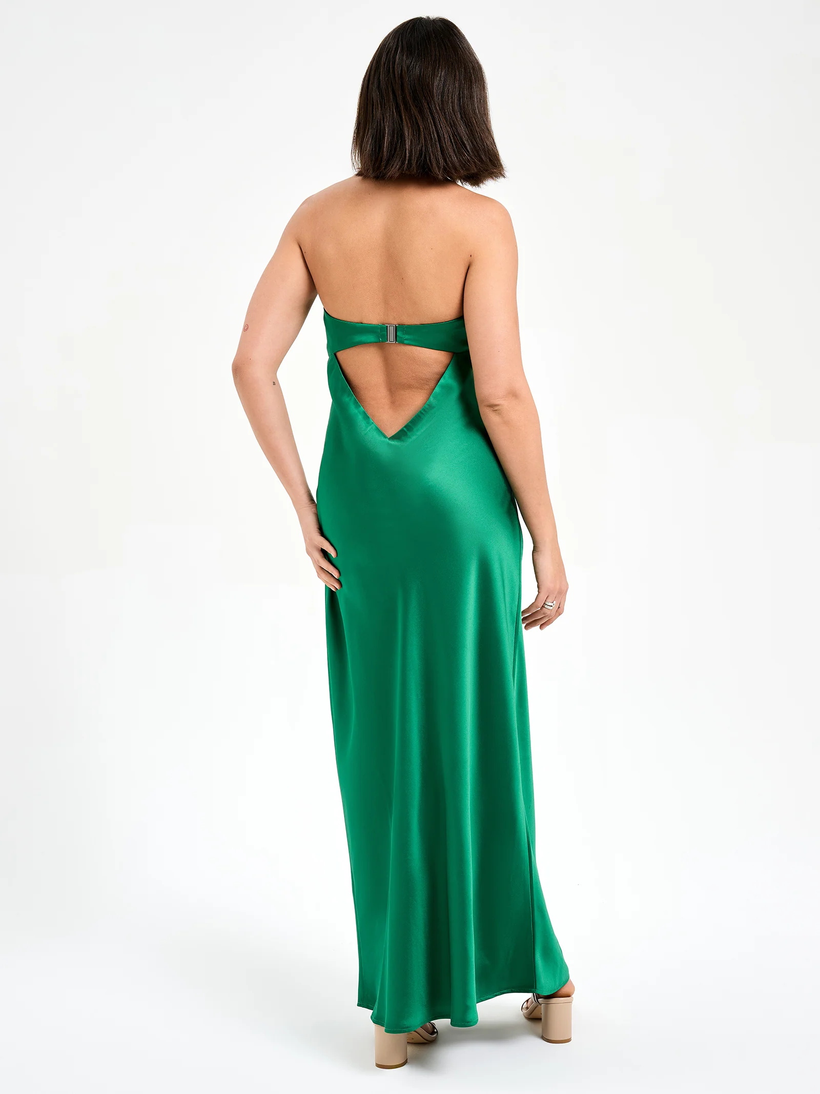 Celine Strapless Maxi Dress - Image 4