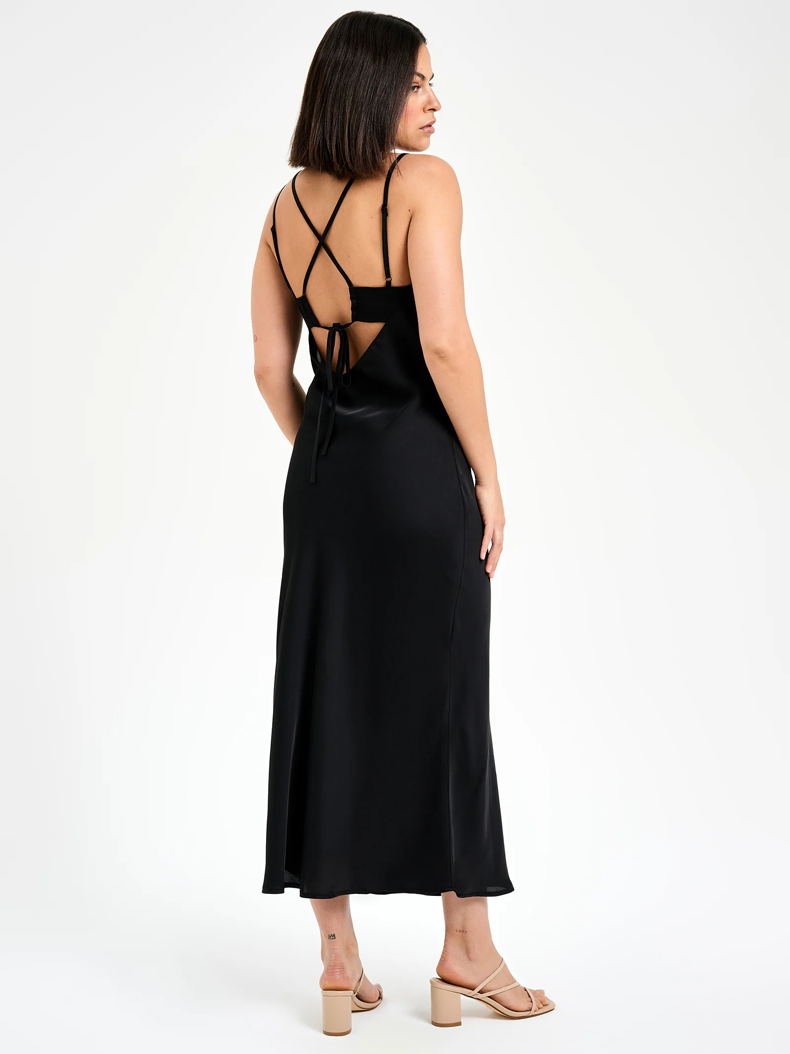 Celine Strappy Midi Dress - Image 5
