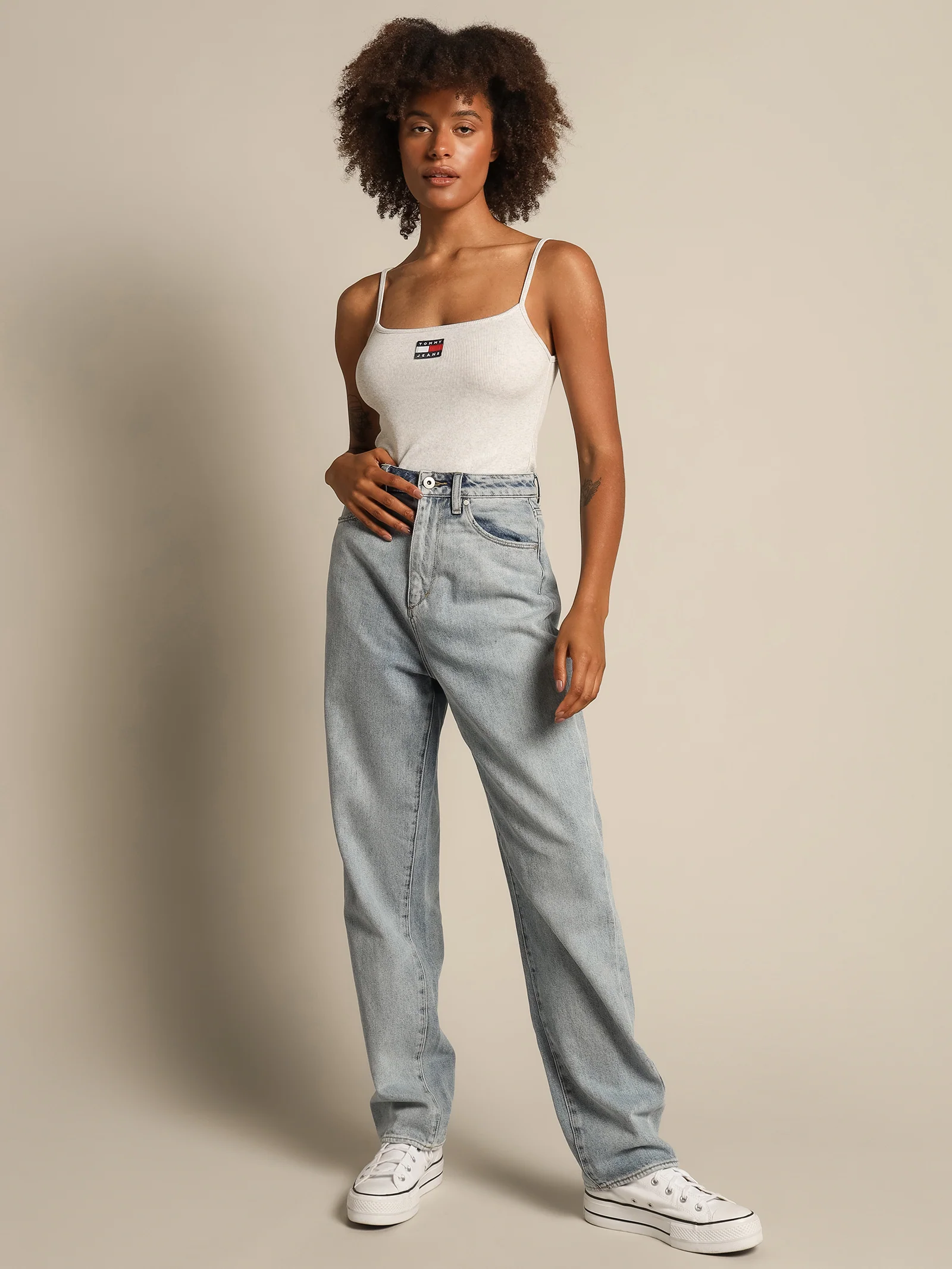 Center Badge Strap Top - Image 6