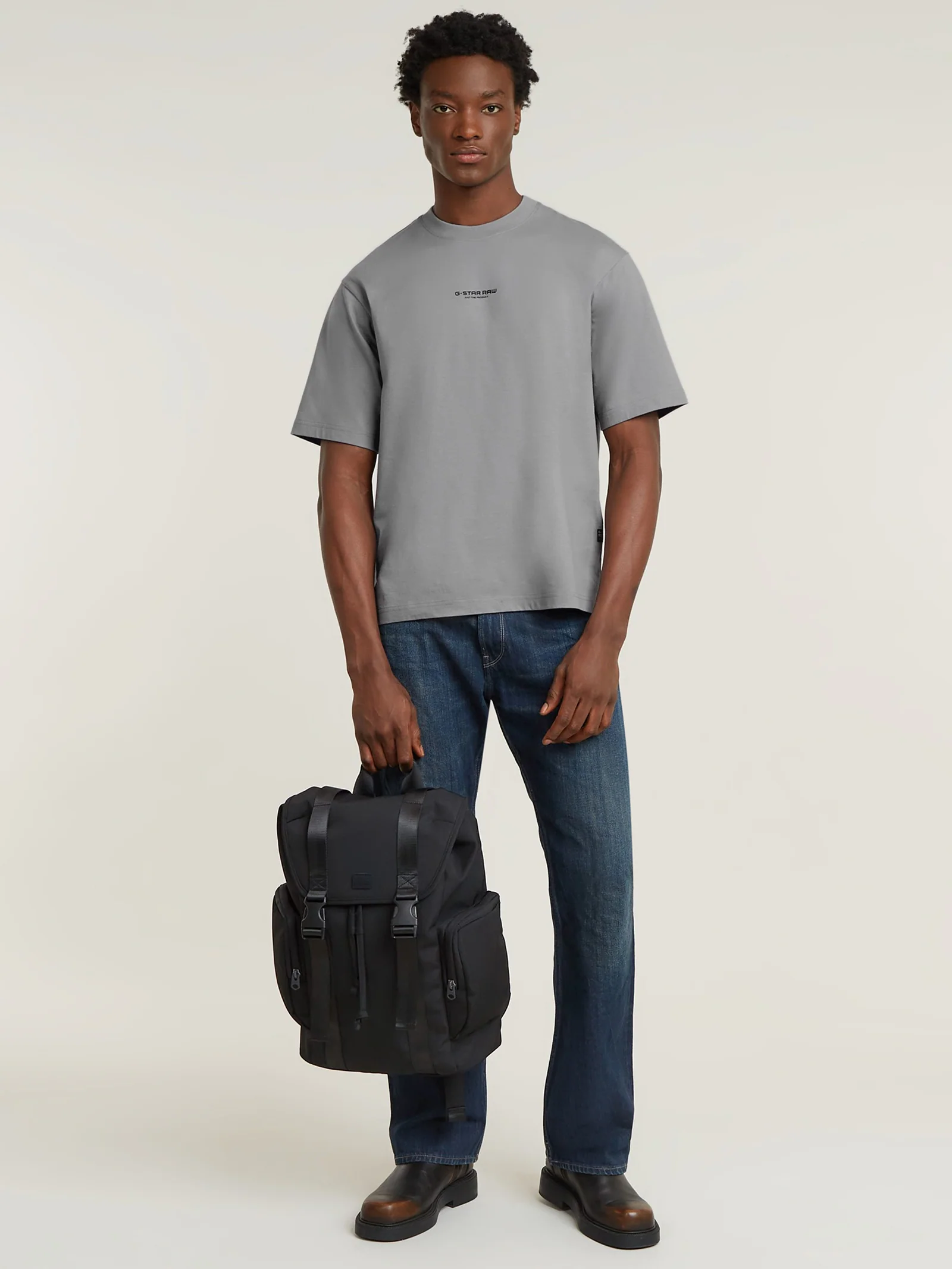 Center Chest Boxy R Tee - Image 4