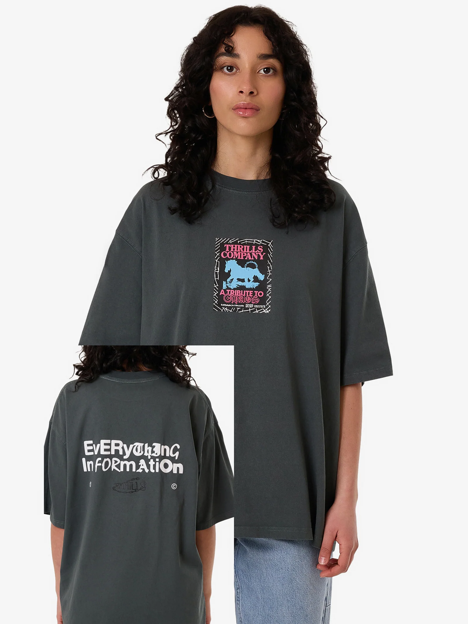 Chain of Formation Oversized Tee - Image 5