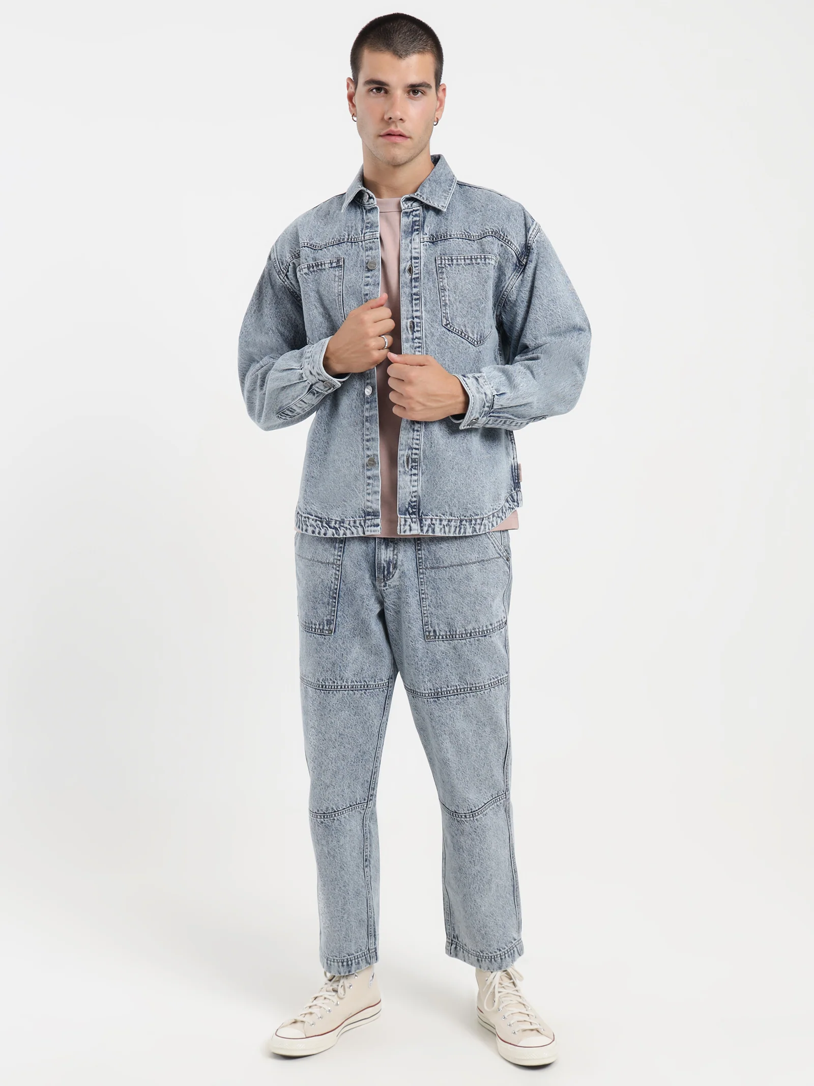 Chaos Denim Overshirt - Image 3