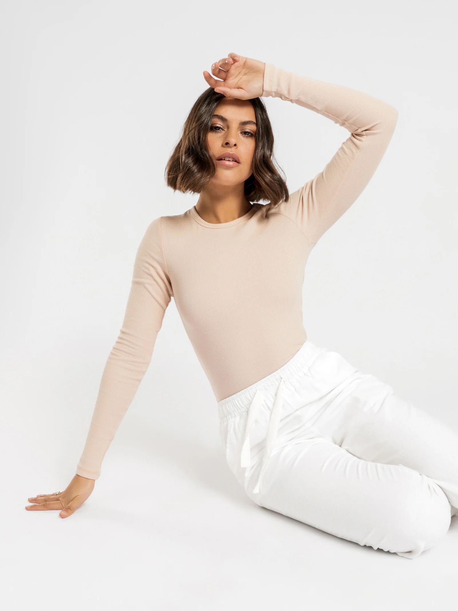 Charlie Long Sleeve Rib T-Shirt - Image 2