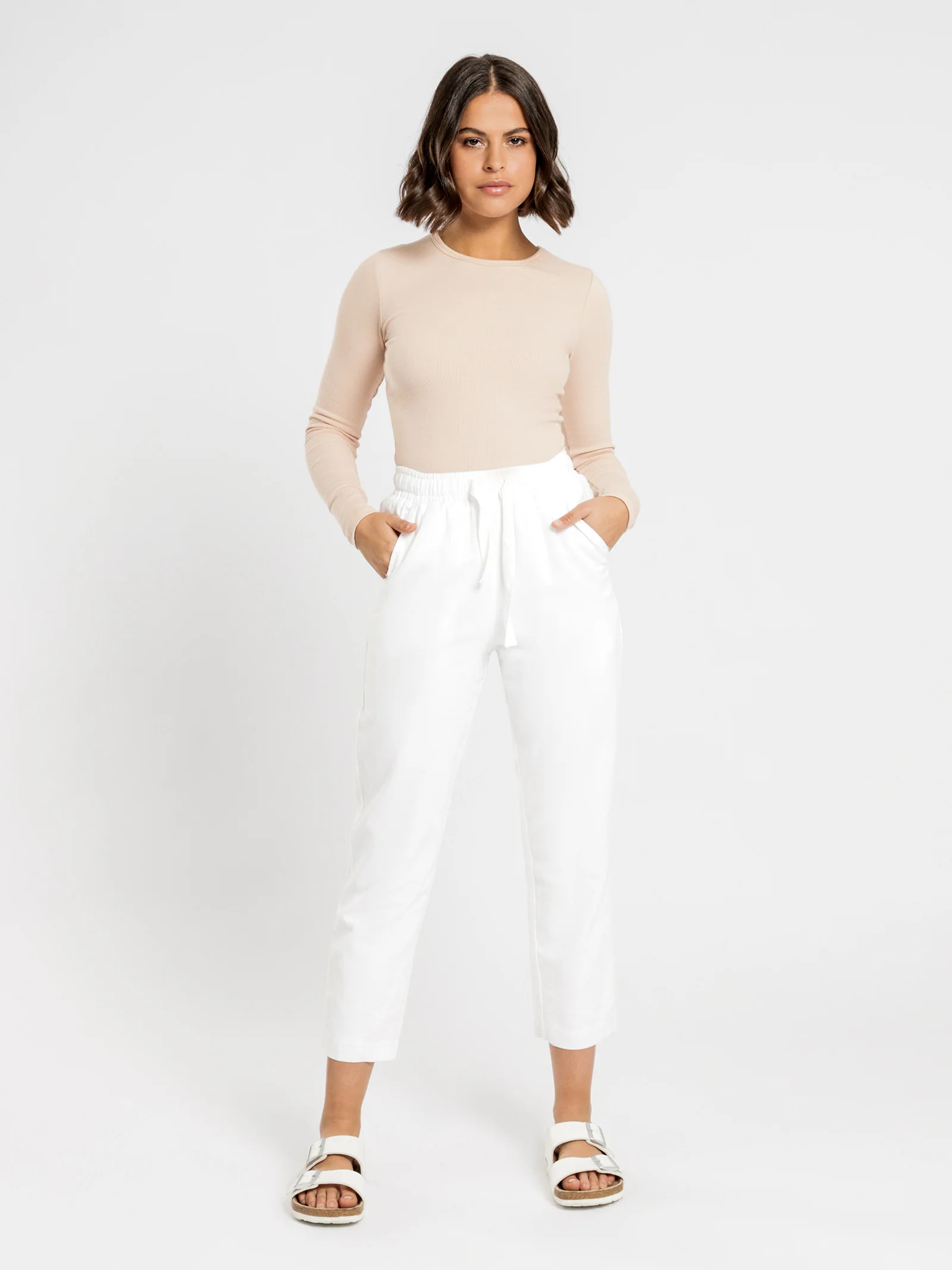 Charlie Long Sleeve Rib T-Shirt - Image 4