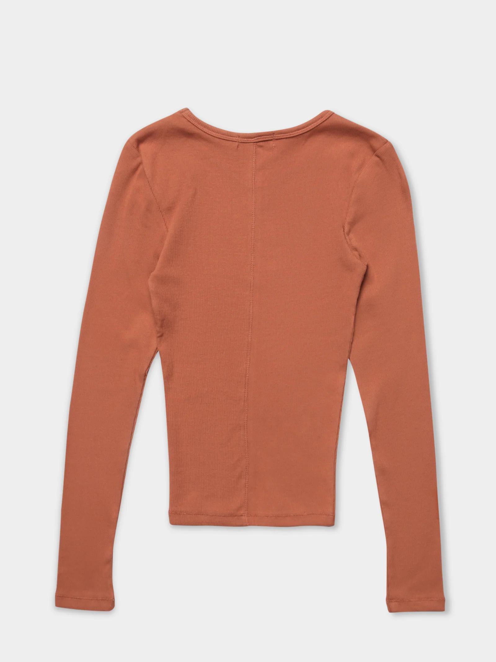 Charlie Long Sleeve Rib T-Shirt - Image 3