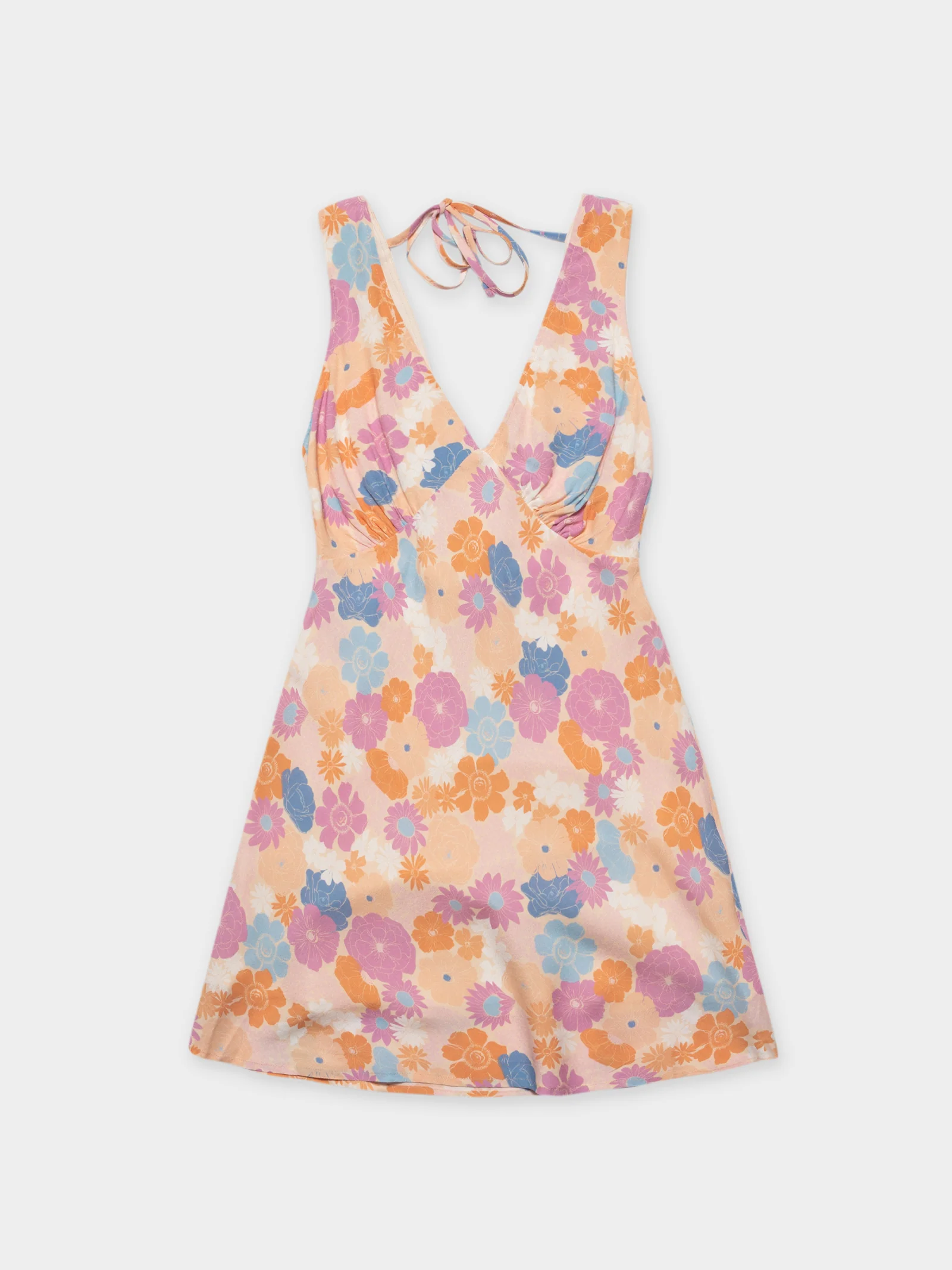 Charlie V-Neck Mini Dress - Image 6
