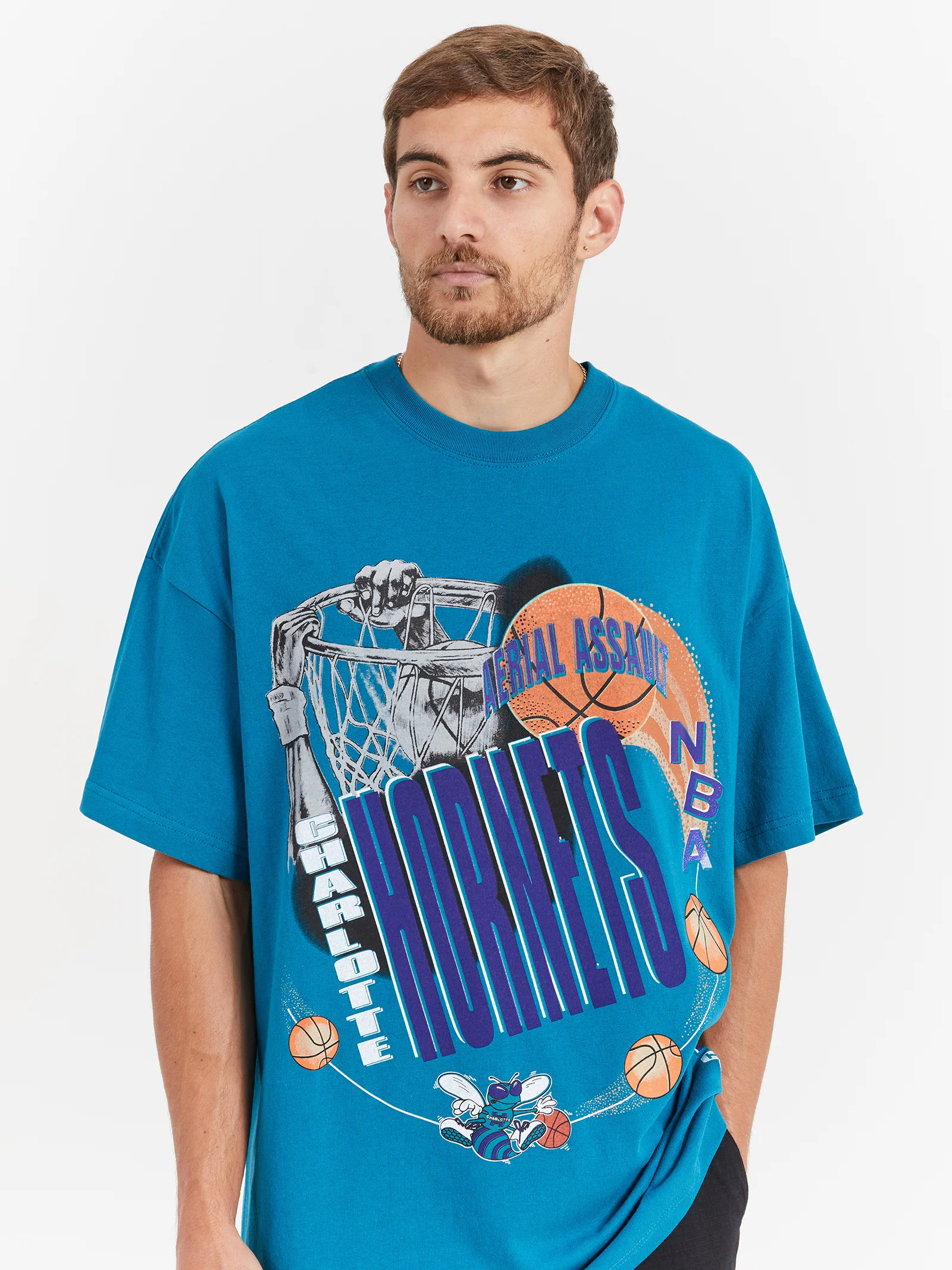 Charlotte Hornets Aerial Assault T-Shirt - Image 3