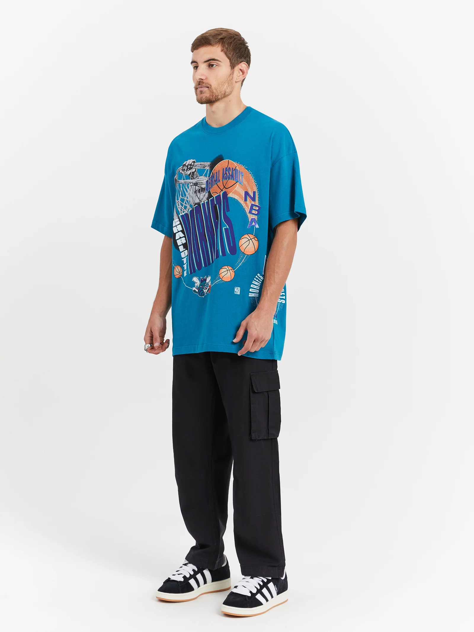Charlotte Hornets Aerial Assault T-Shirt - Image 4