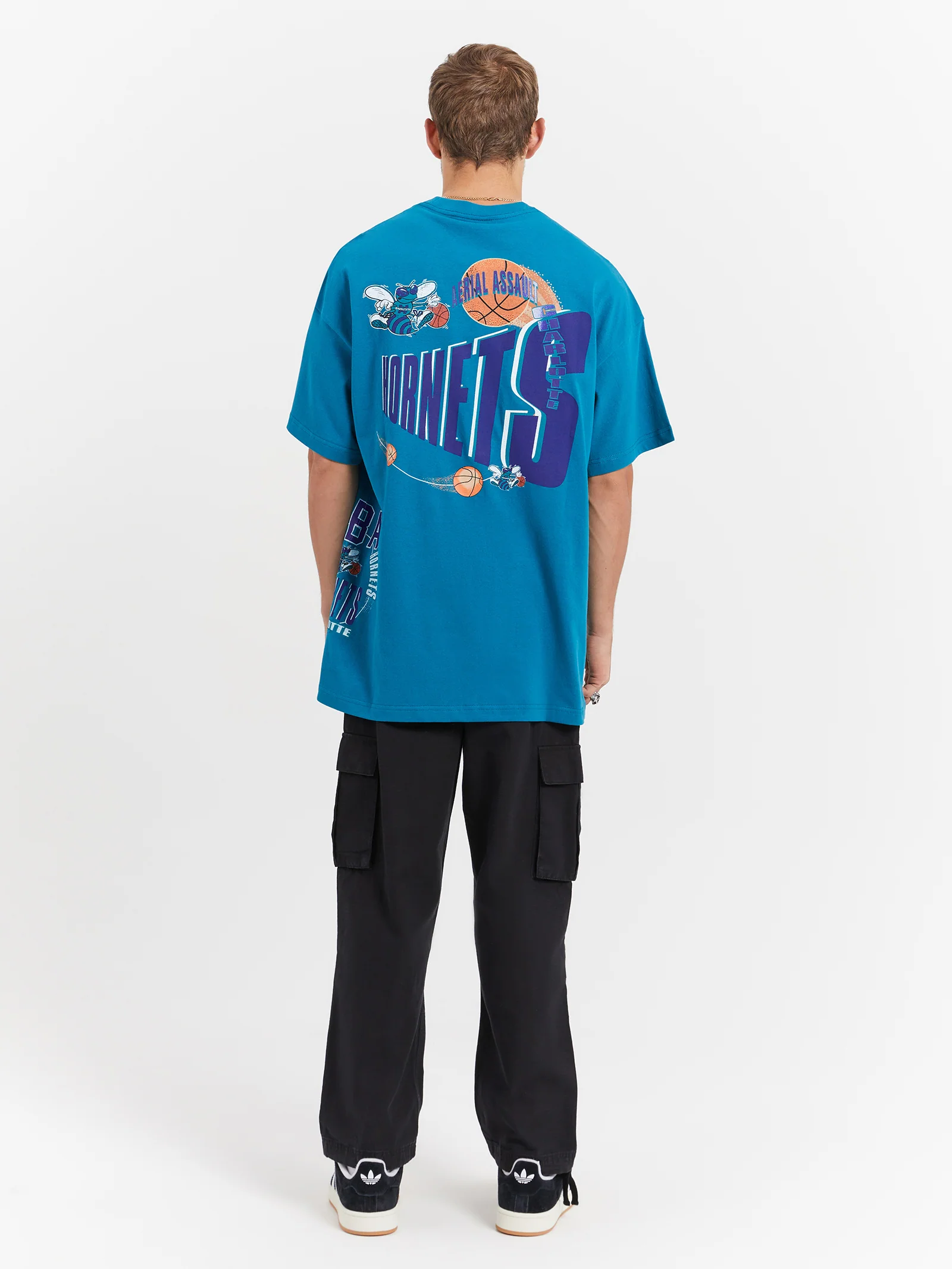 Charlotte Hornets Aerial Assault T-Shirt - Image 5