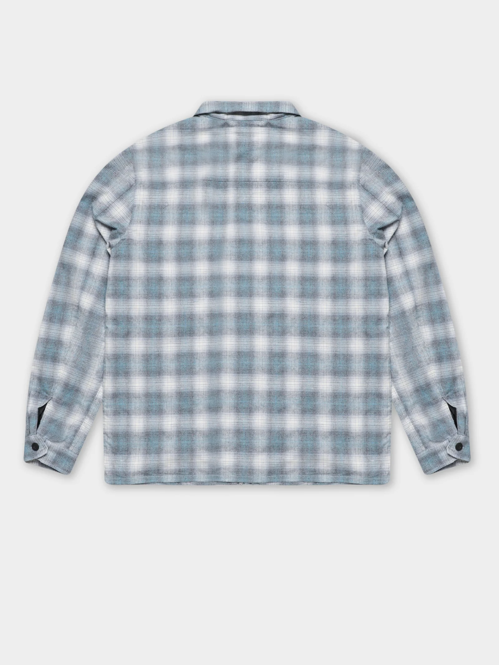 Check Long Sleeve Zip Up - Image 8