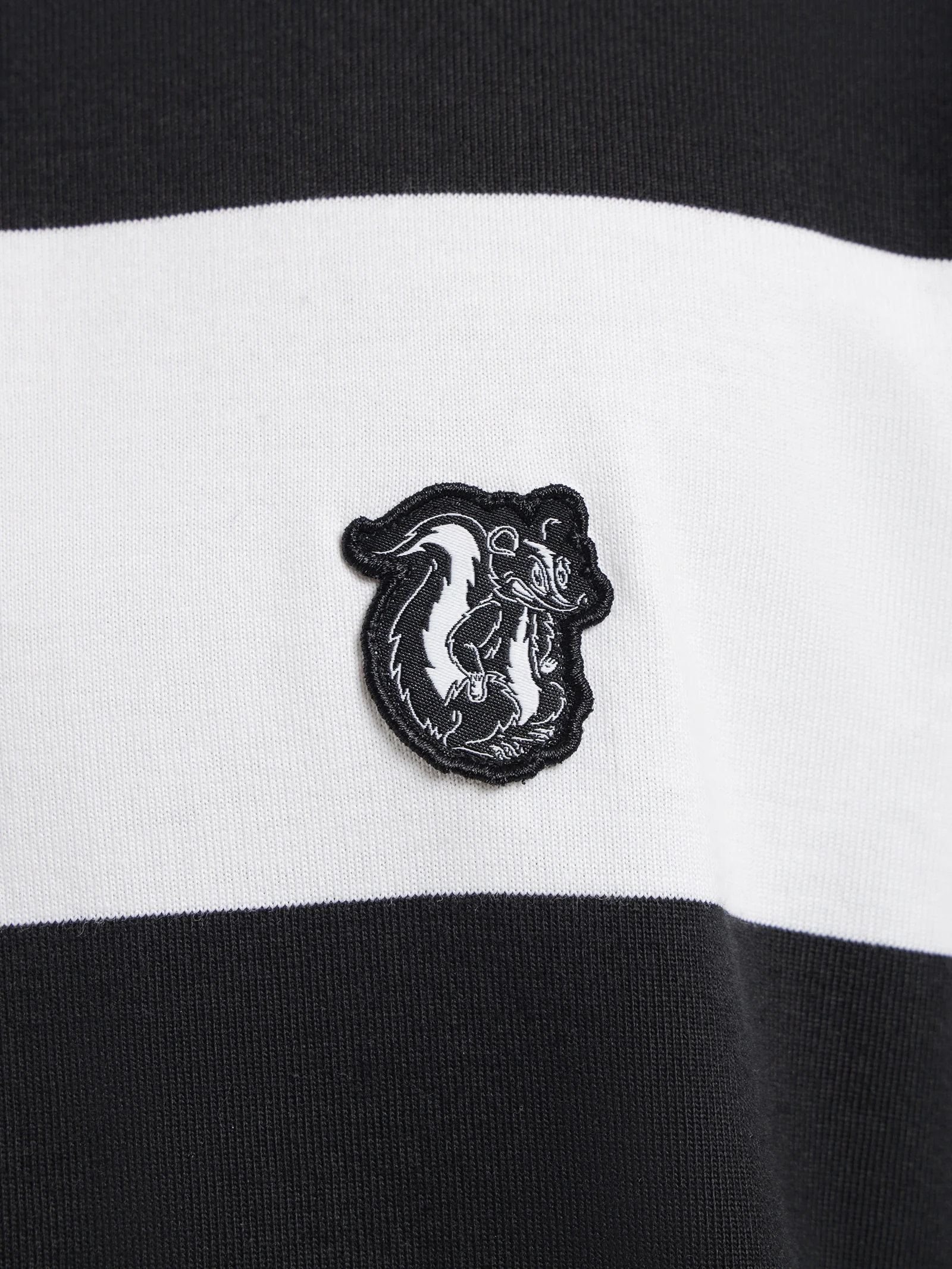 Checkerboard Research Long Sleeve Polo Shirt - Image 4