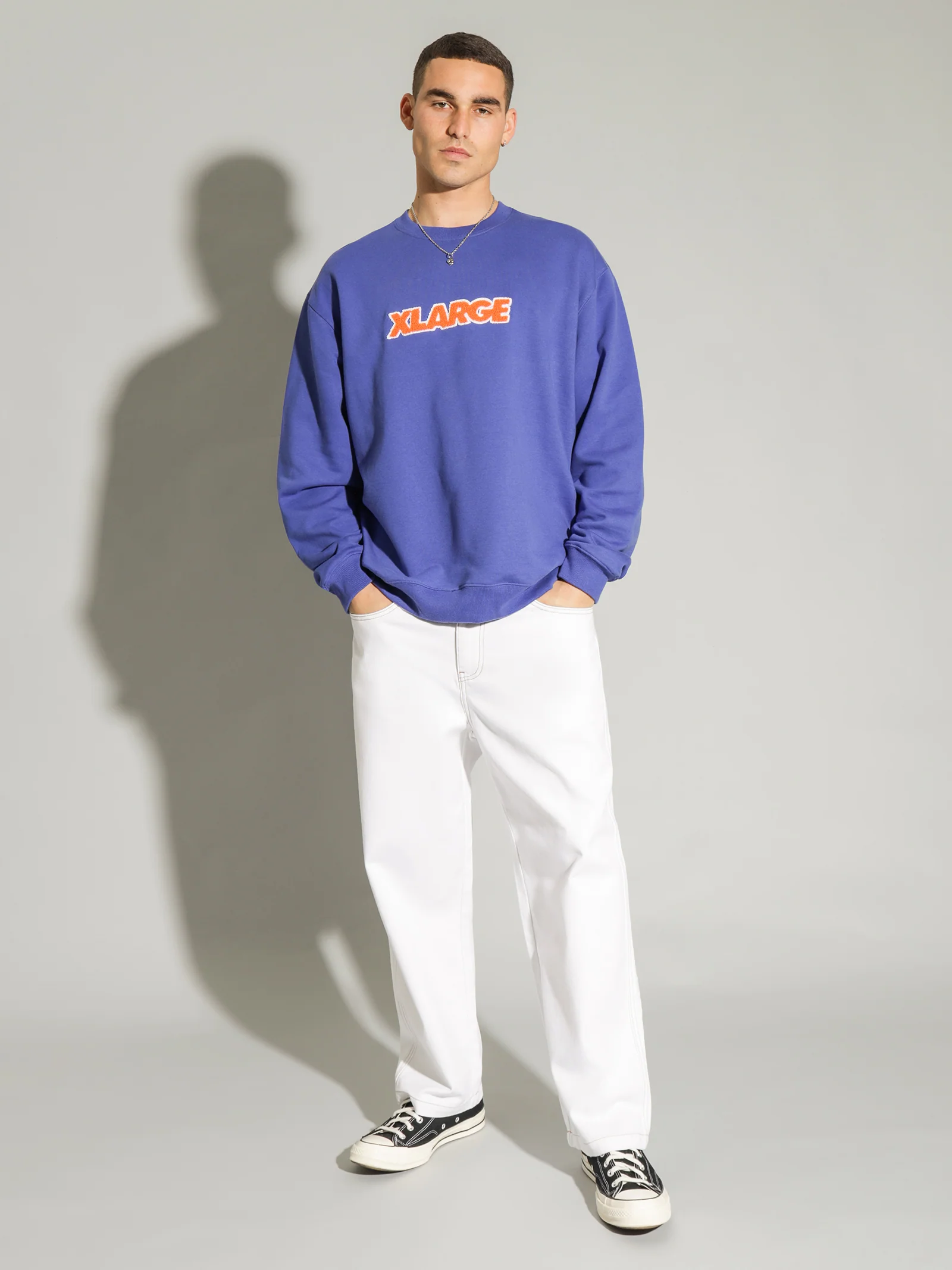 Chenille Text Logo Crew - Image 3