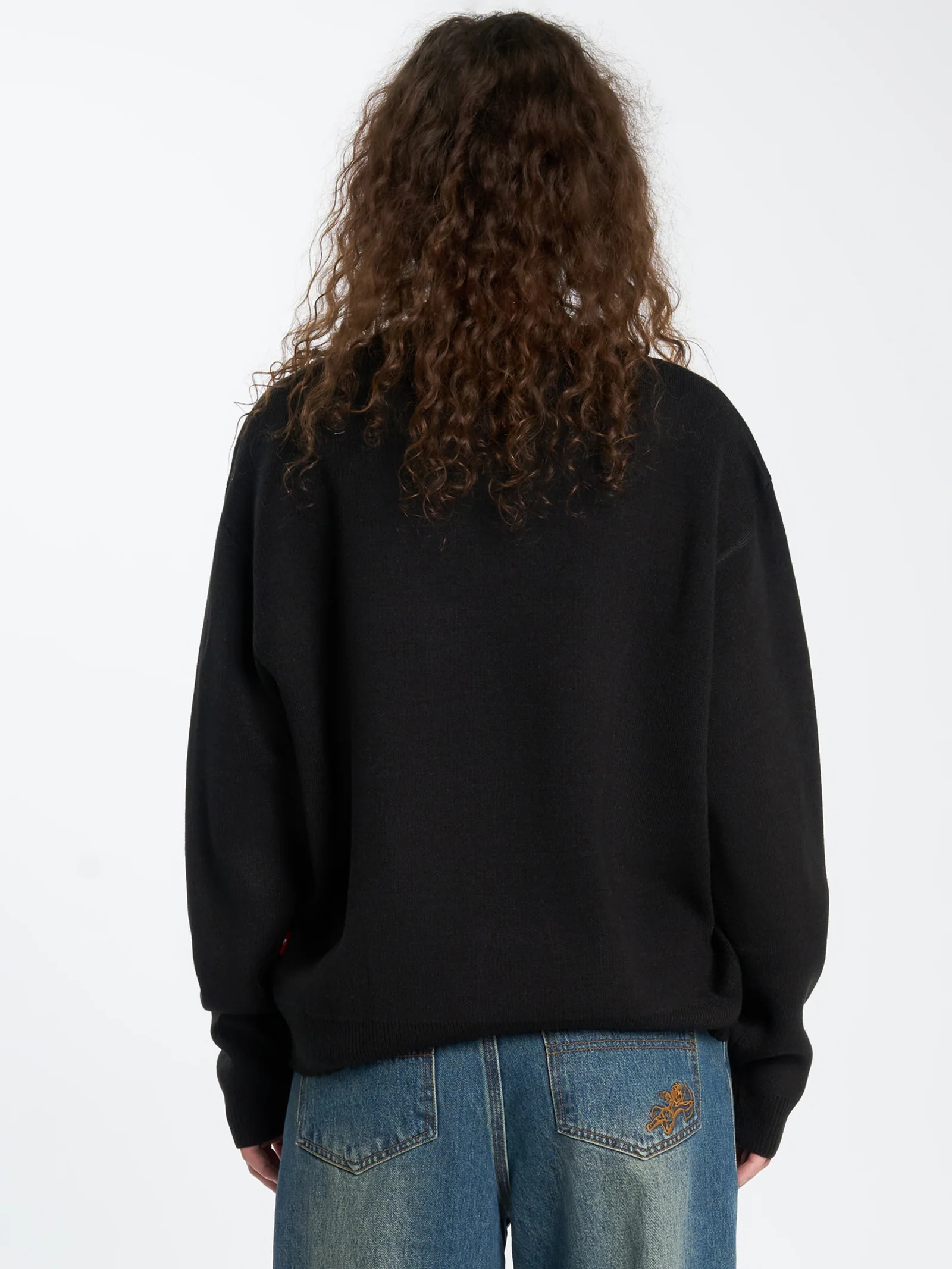 Cherub Box Fit Crew Knit - Image 4