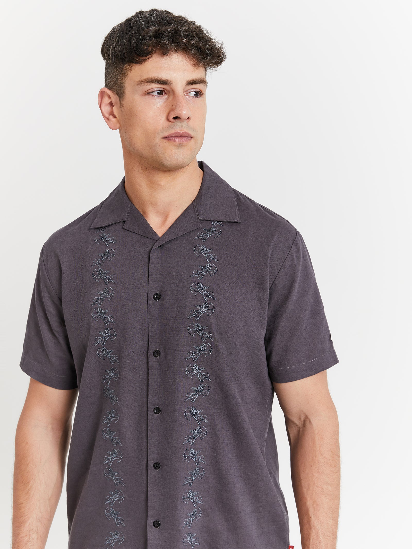 Cherub Chain Bowling Shirt - Image 3