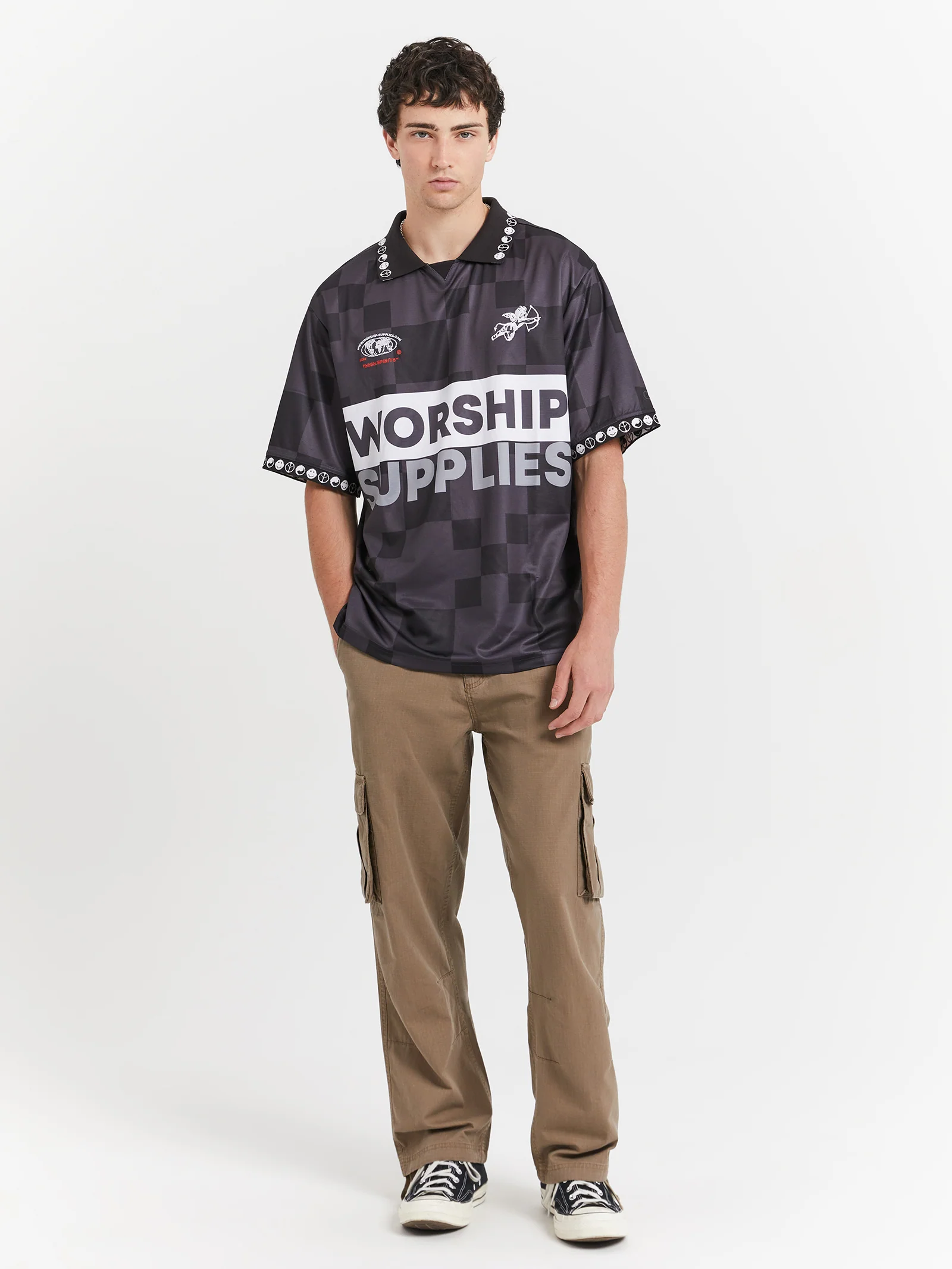 Cherub Check Football Jersey - Image 2