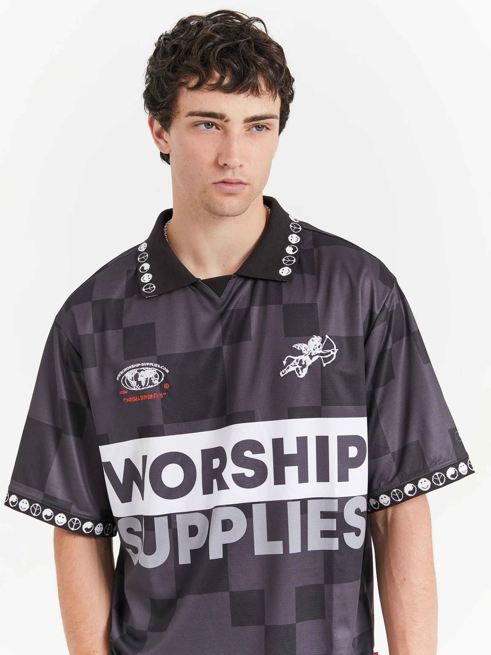 Cherub Check Football Jersey - Image 3